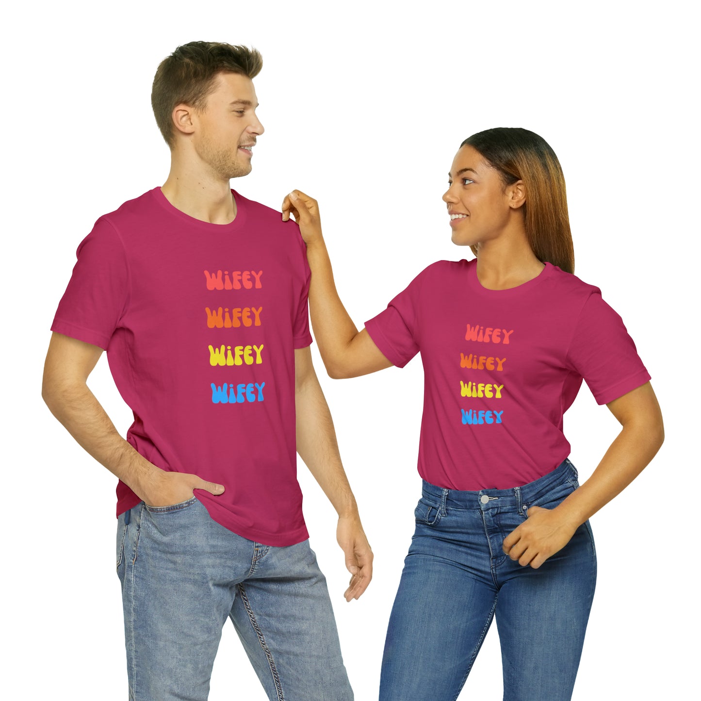 Wifey Wifey T-Shirt Aesthetic Shirt Trendy Shirt Shirt With Words On Back Tumbrl Positive Tee Gift for him Gift for her