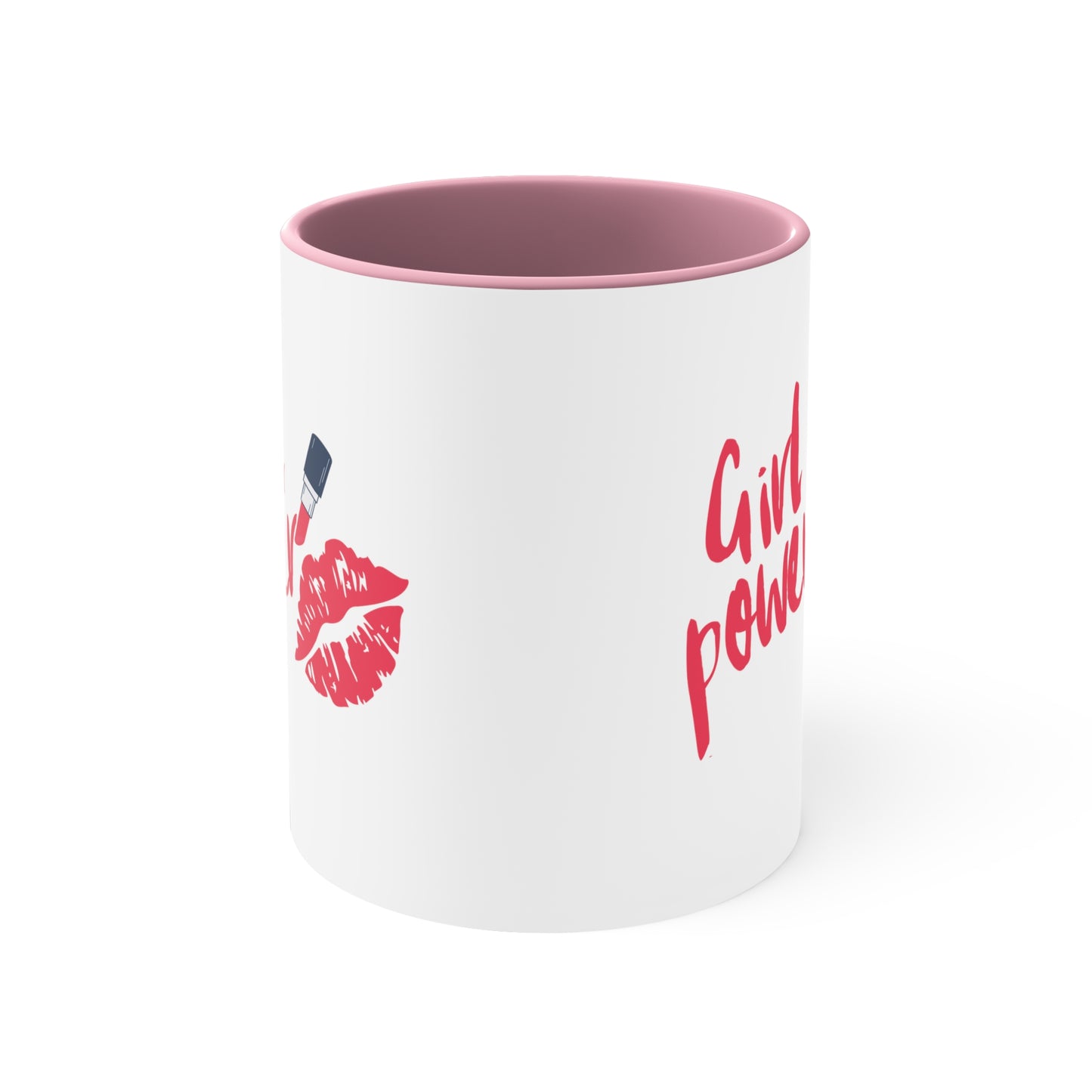 Girl power mug red lipstick mug bestie gift Christmas mug teacher gift coffee mug Christmas gift for for her tea gift for him 11oz