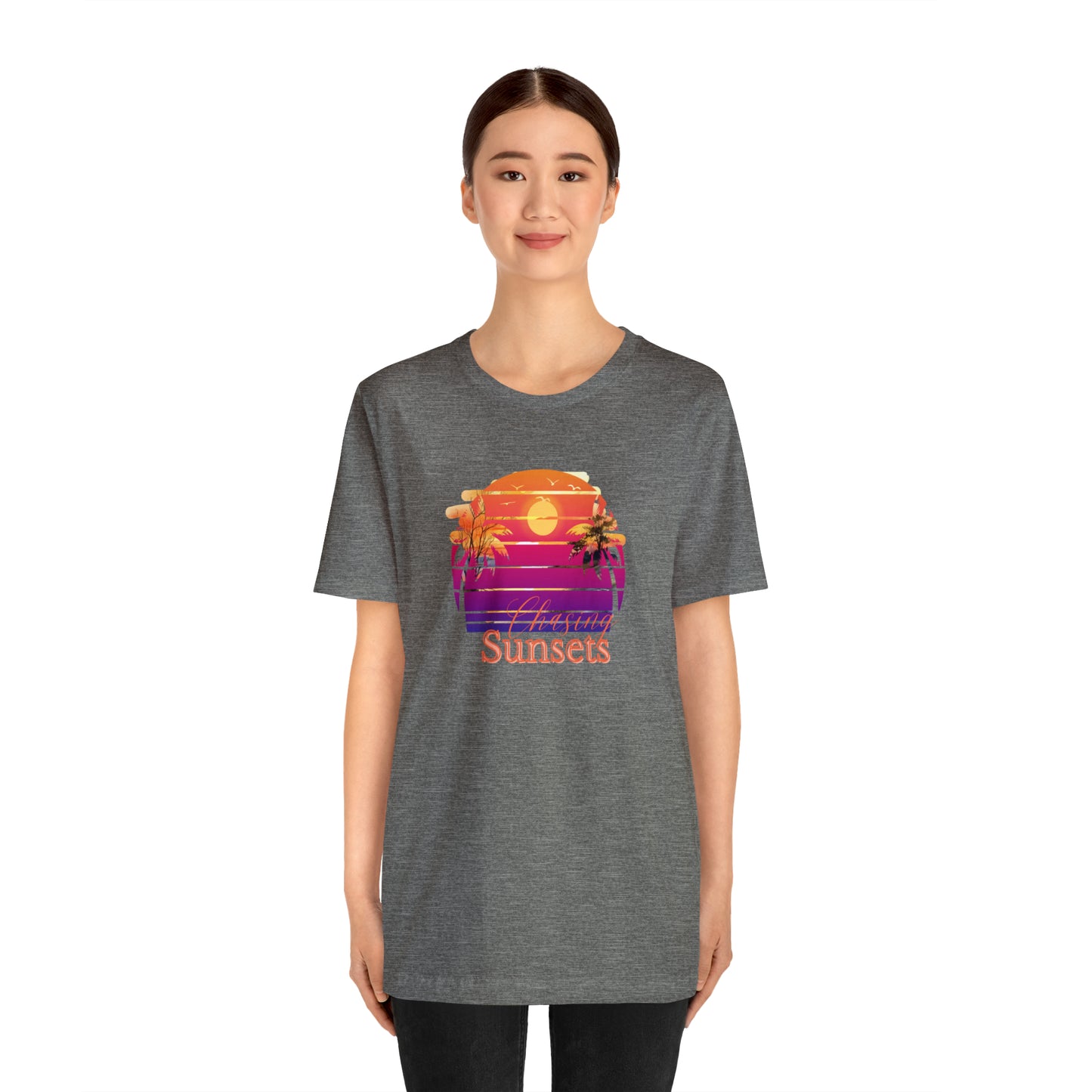 Chasing Sunsets shirt Life is an Adventure shirt Good vibes only shirt Adventurer shirt gift for her gift for him vacation shirt best friend
