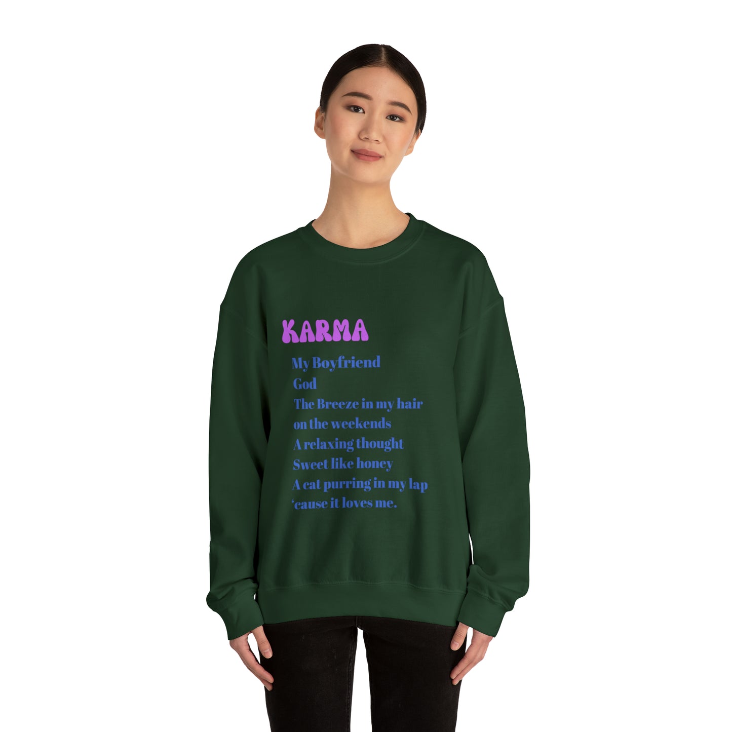 Karma sweater Taylor's Version Sweatshirt swiftie shirt Era Tour sweater best friend gift Womens Sweatshirt concert merch Tee christmas gift