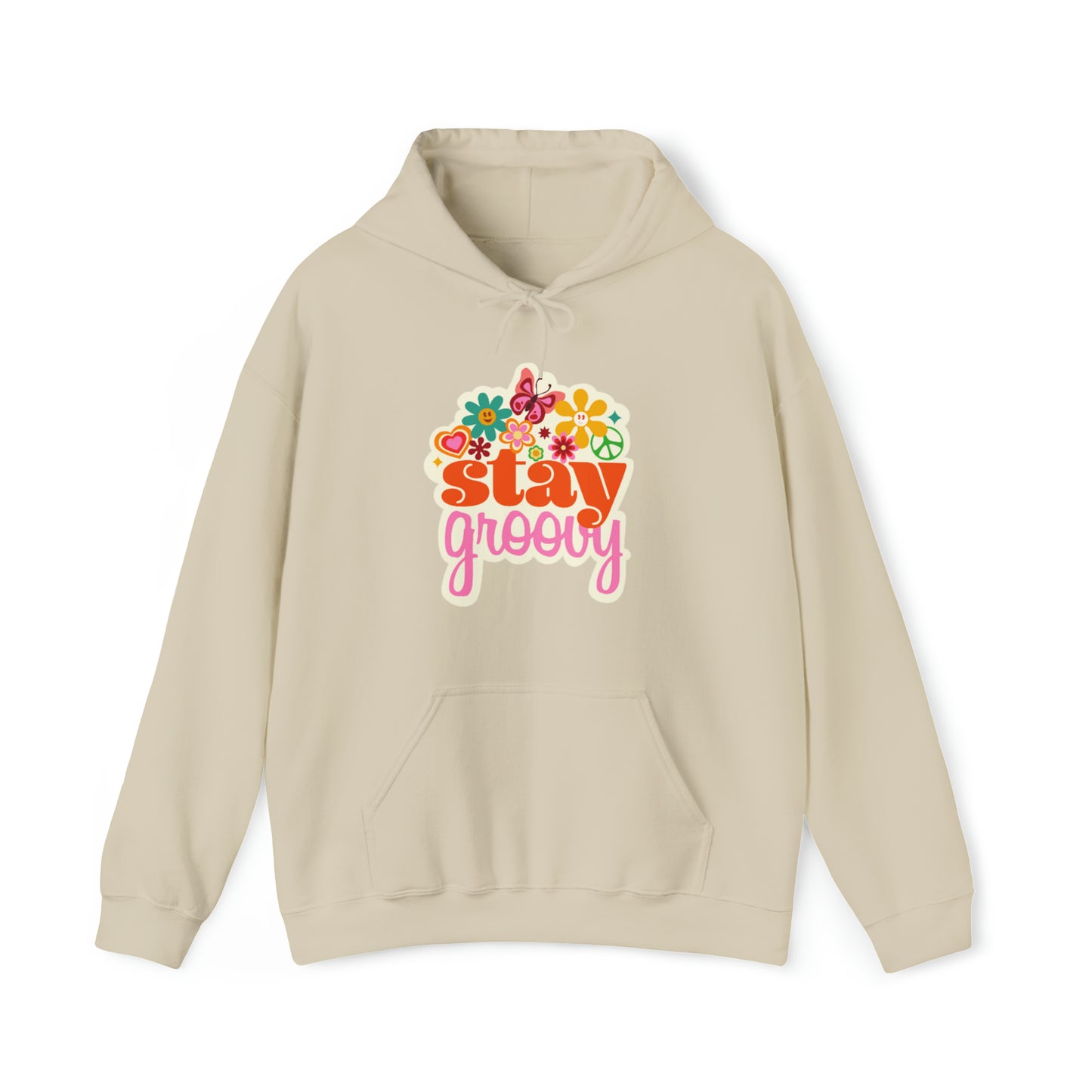 Stay Groovy Hoodie, Hippie Hoodie, good vibes hoodie, Fun Summer shirt, Birthday gift for her, Galantine gift for her,best friend gift, vac