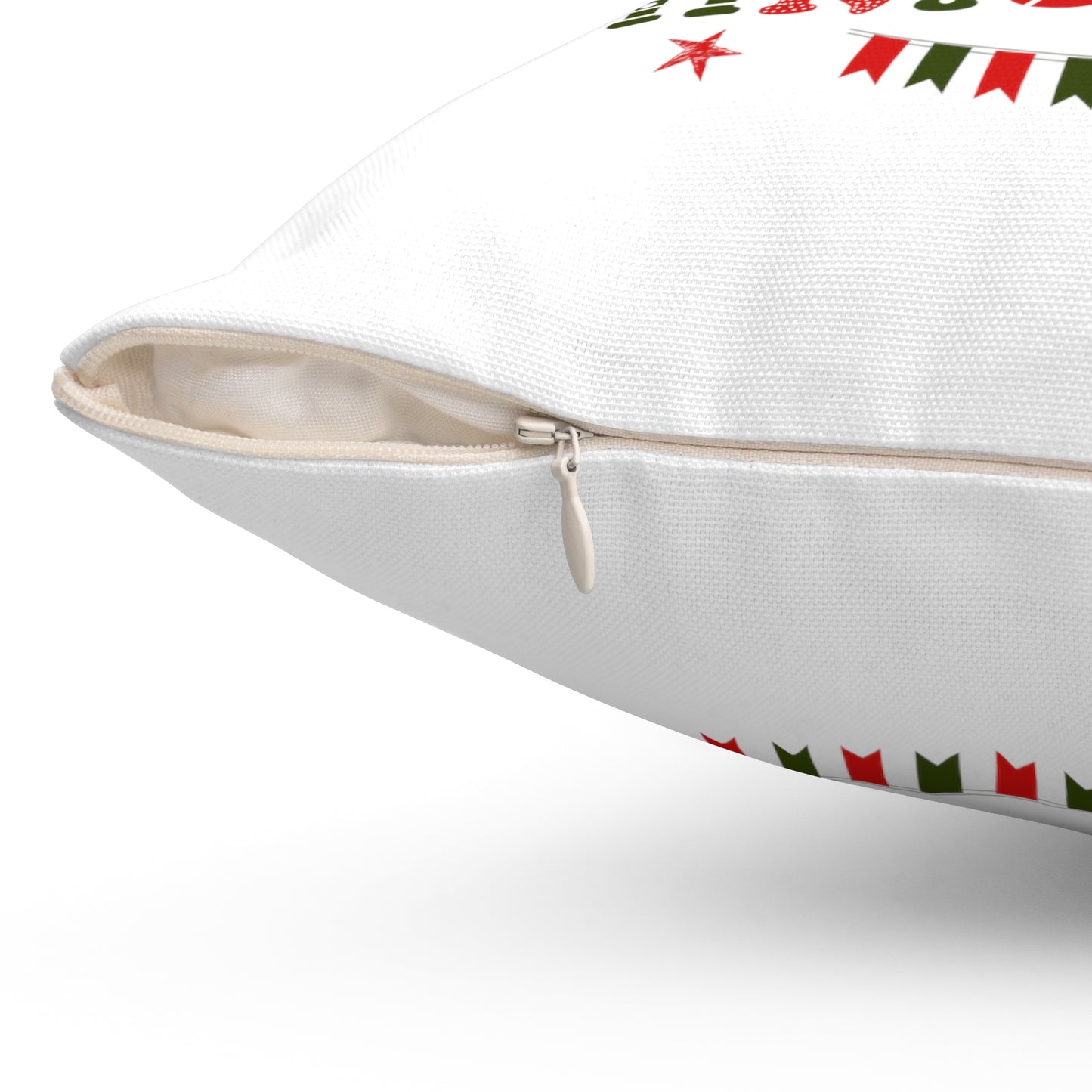 Magic of Christmas pillow North Pole pillow Merry & Bright Christmas gift for her gift for him Christmas home decor Polyester Square Pillow