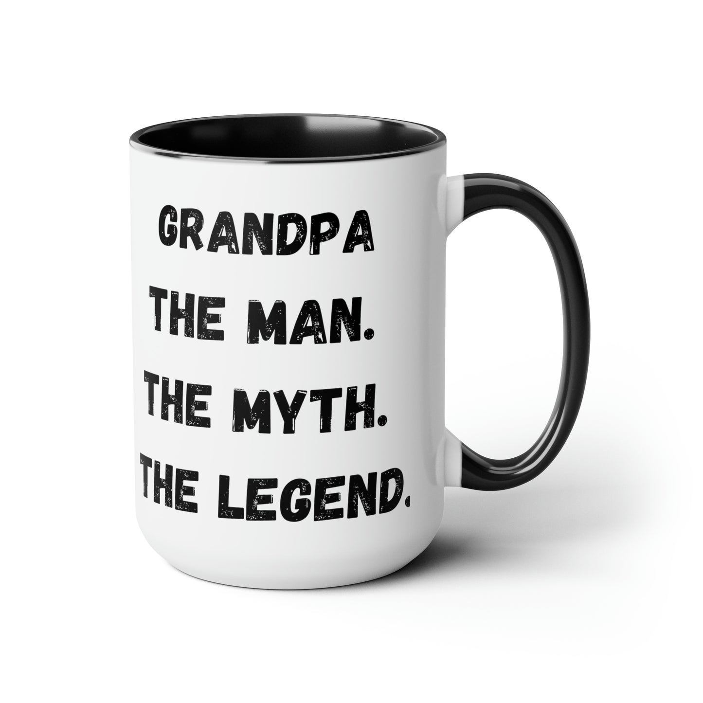 Grandpa mug the man the myth the legend mugDaddy mug love you dad gift Coffee Mug pregnancy reveal gift heart mug gift for her Mug Coffee