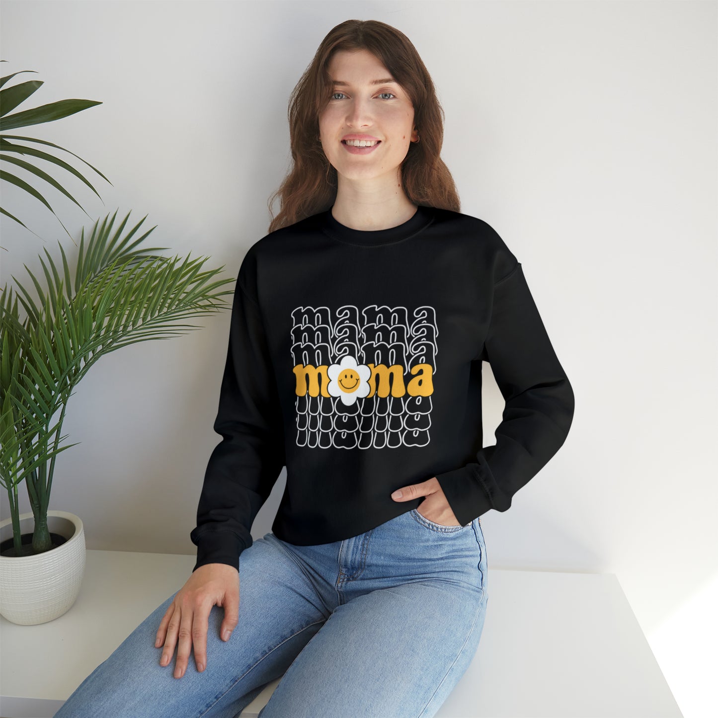 Mama vibes sweater, Mother Mom sweatshirt, Gift for mom, Christmas gift for her, yoga wear for her,for him, Birthday gift for her,Ga