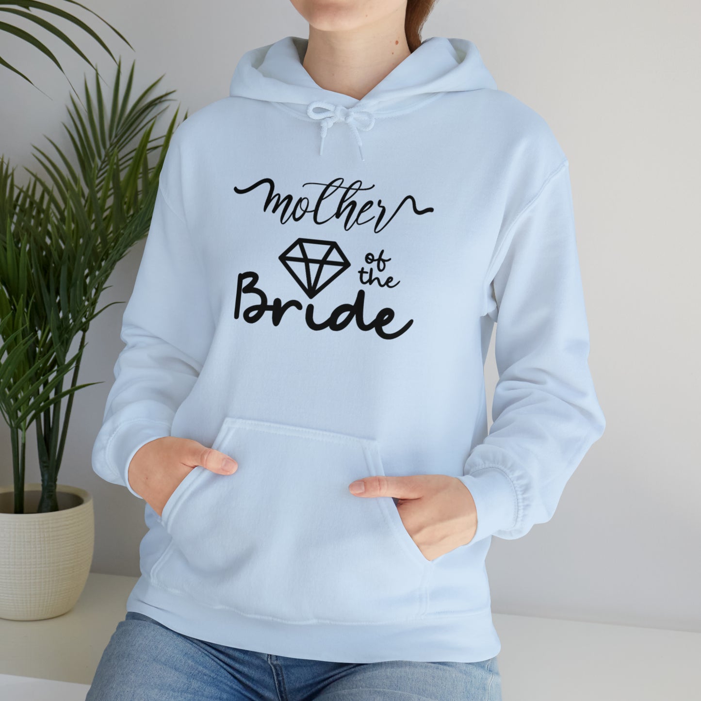 Mother of the bride Hoodie, bridal party clothes, wedding shower gift, Birthday gift for her, gift for him,Galantine gift for her, unisex