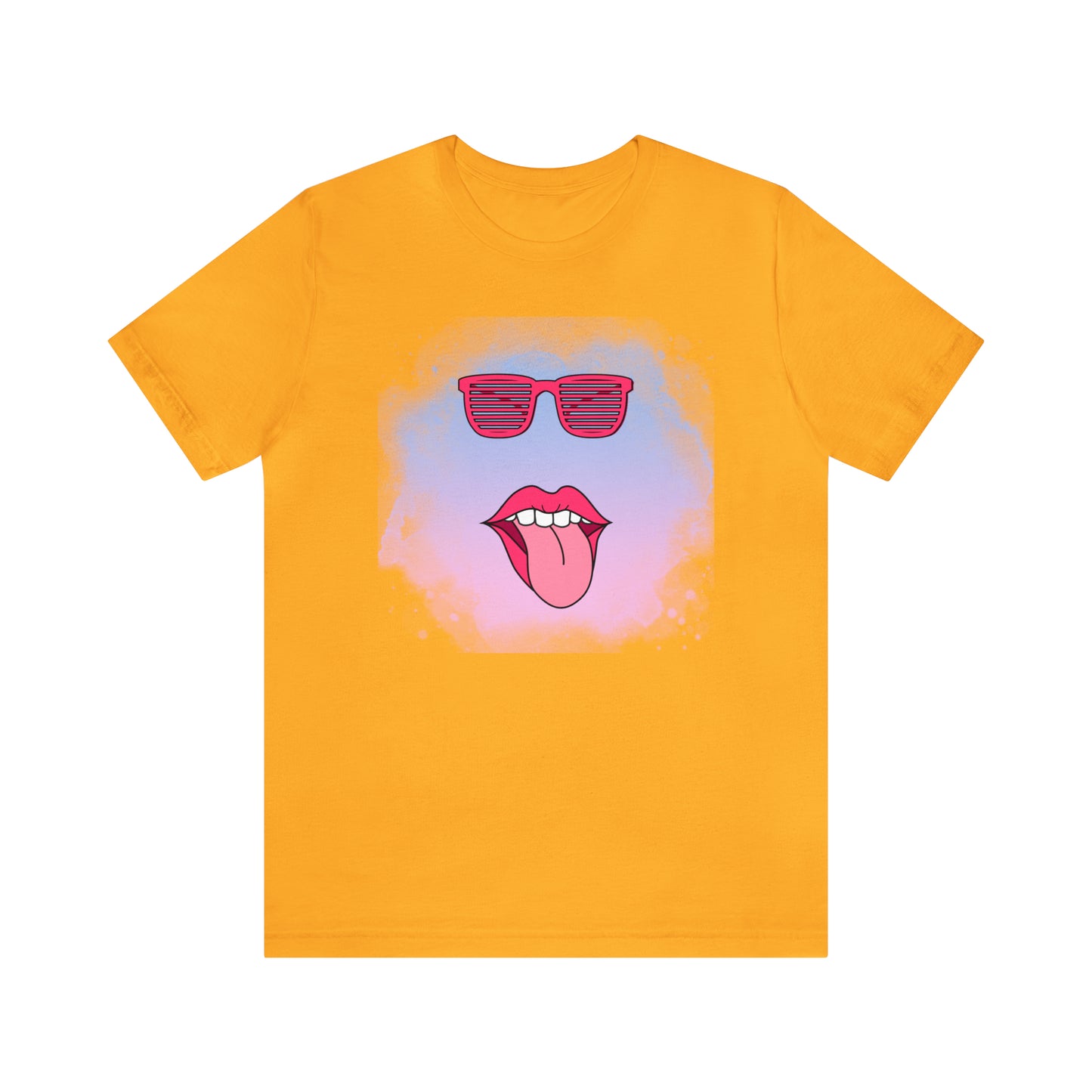 Lip Sunglasses t-shirt, Bubble gum kiss shirt,Pink Gum Shirt,Galantine gift travel shirt,best friend trip,girls vacation trip, Unisex Jersey