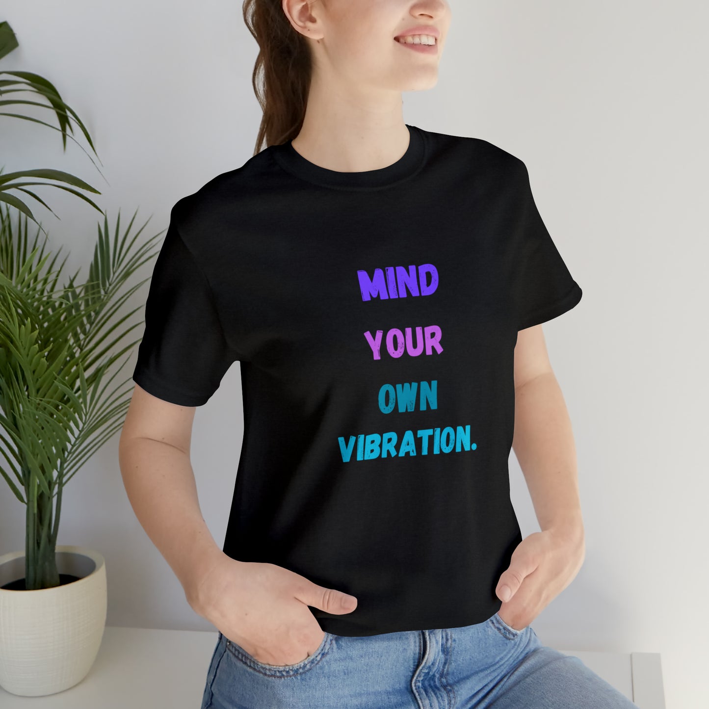 Spiritual shirt Mind your own vibration t-shirt Zen gift for her gift for him yogawear meditation gifts best friend Christmas gift