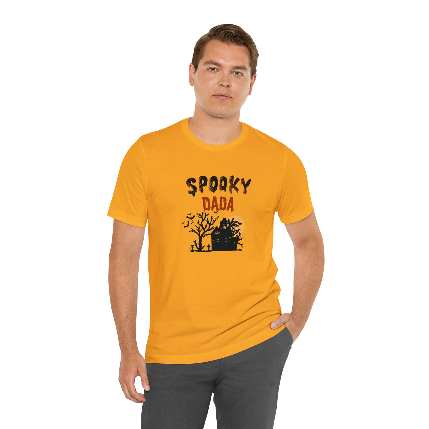 Spooky Dada Halloween shirt Dad trick or treat ghost Halloween tshirt Halloween Sweatshirt Daddy Spooky Season T Shirt Christmas gift