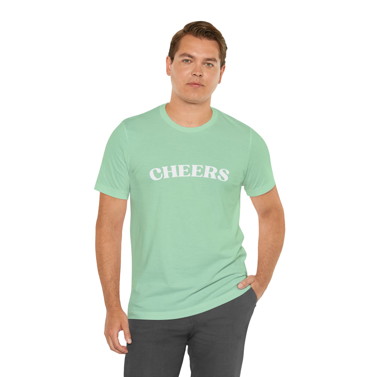 Cheers T-Shirt Aesthetic Shirt Trendy Shirt Shirt With Words On Back Positive Gift for him Gift for her boho shirt hippie soul