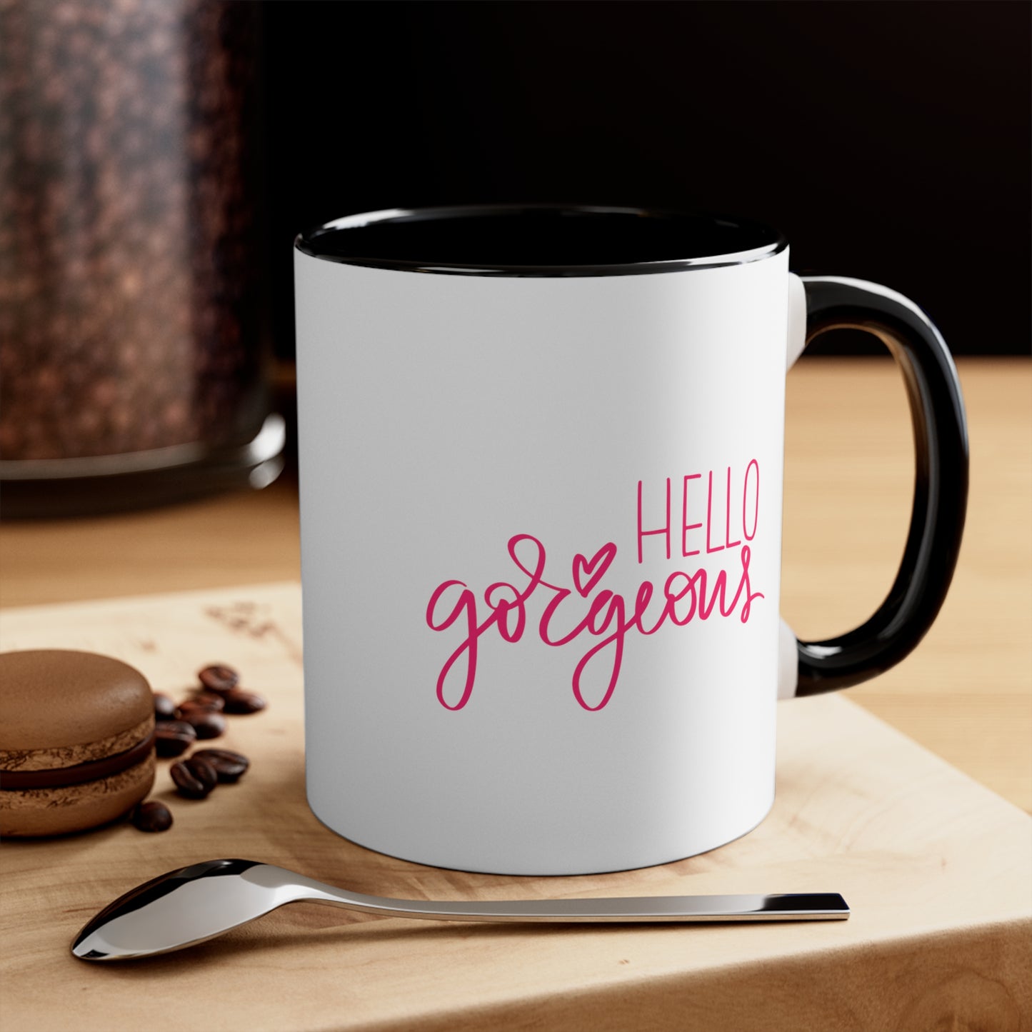 Hello Gorgeous Birthday Month mug September birthday month gift coffee mug gift for best friend gift for her tea gift for her gift for him