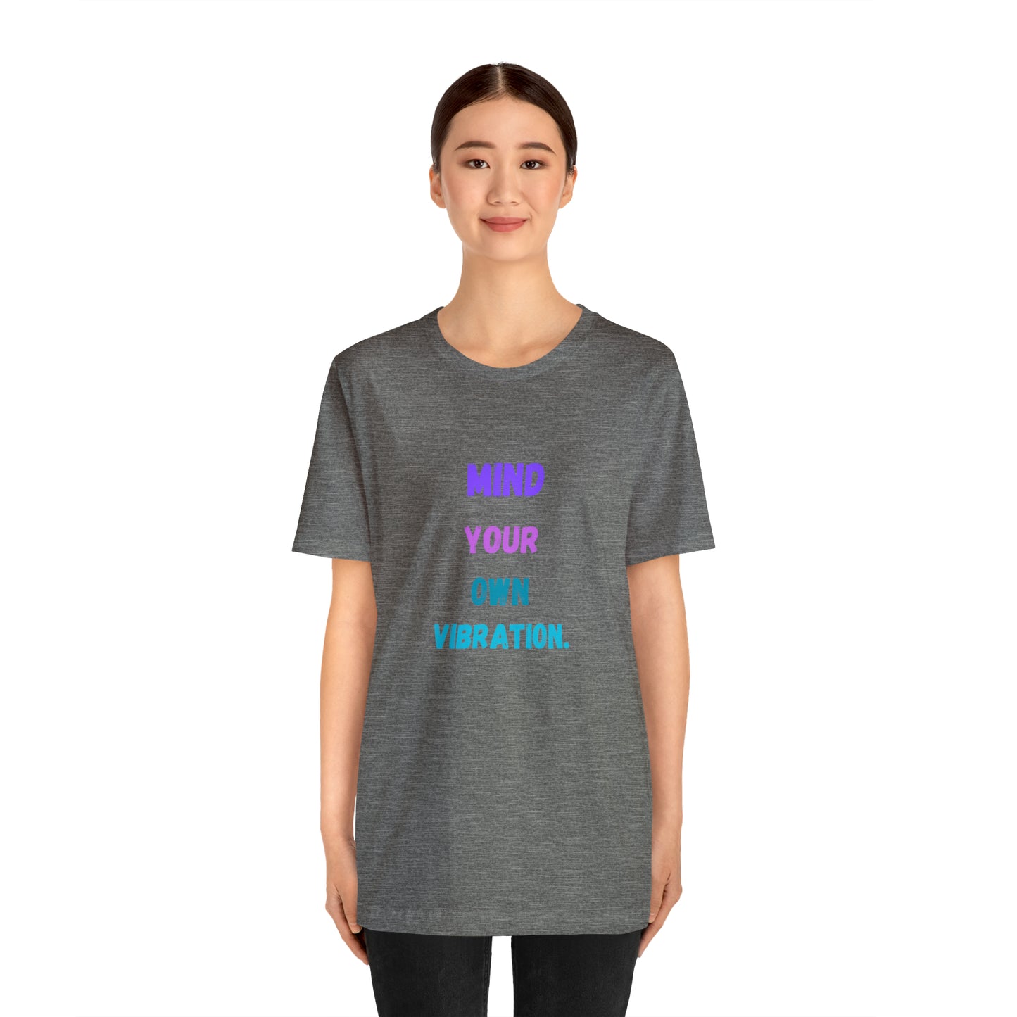 Spiritual shirt Mind your own vibration t-shirt Zen gift for her gift for him yogawear meditation gifts best friend Christmas gift