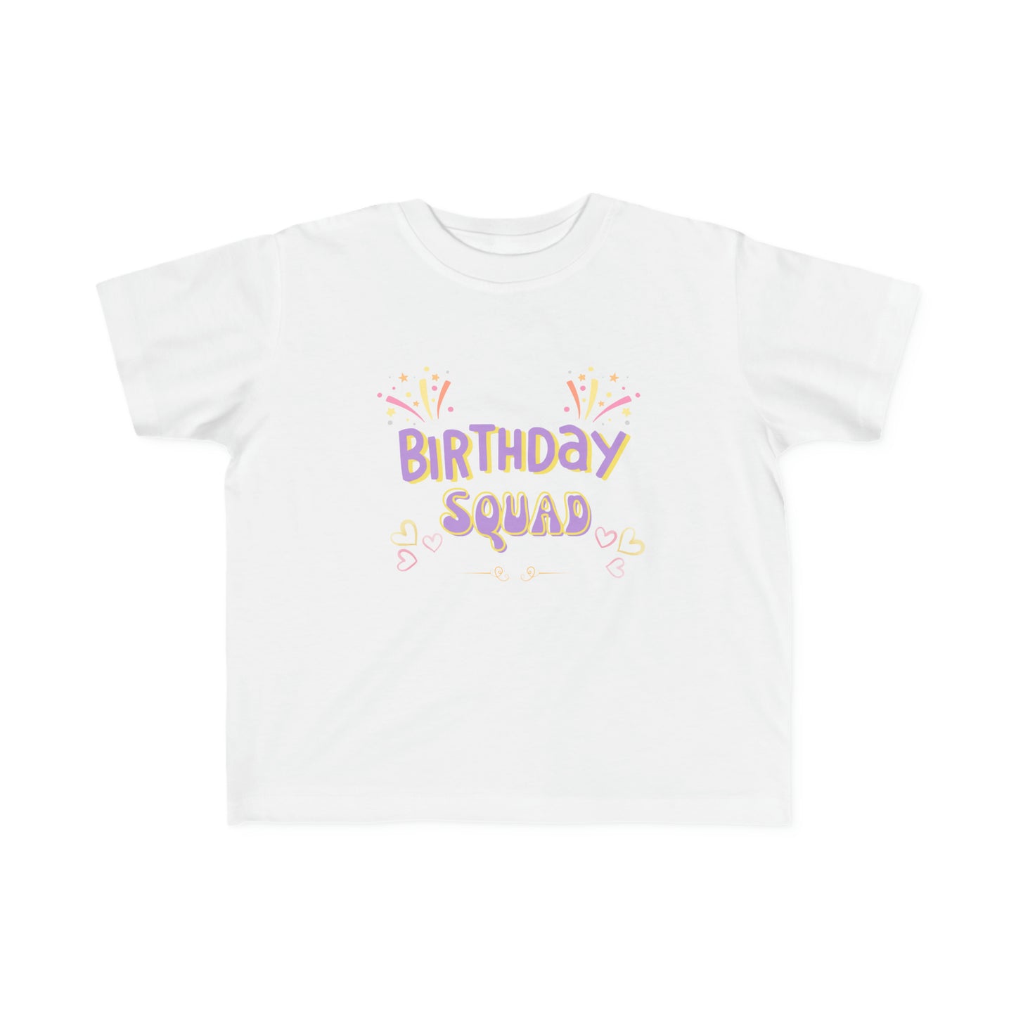 Birthday squad shirt toddler birthday shirts Birthday party Tshirt T-rex fun tee, Toddler's Fine Jersey Tee