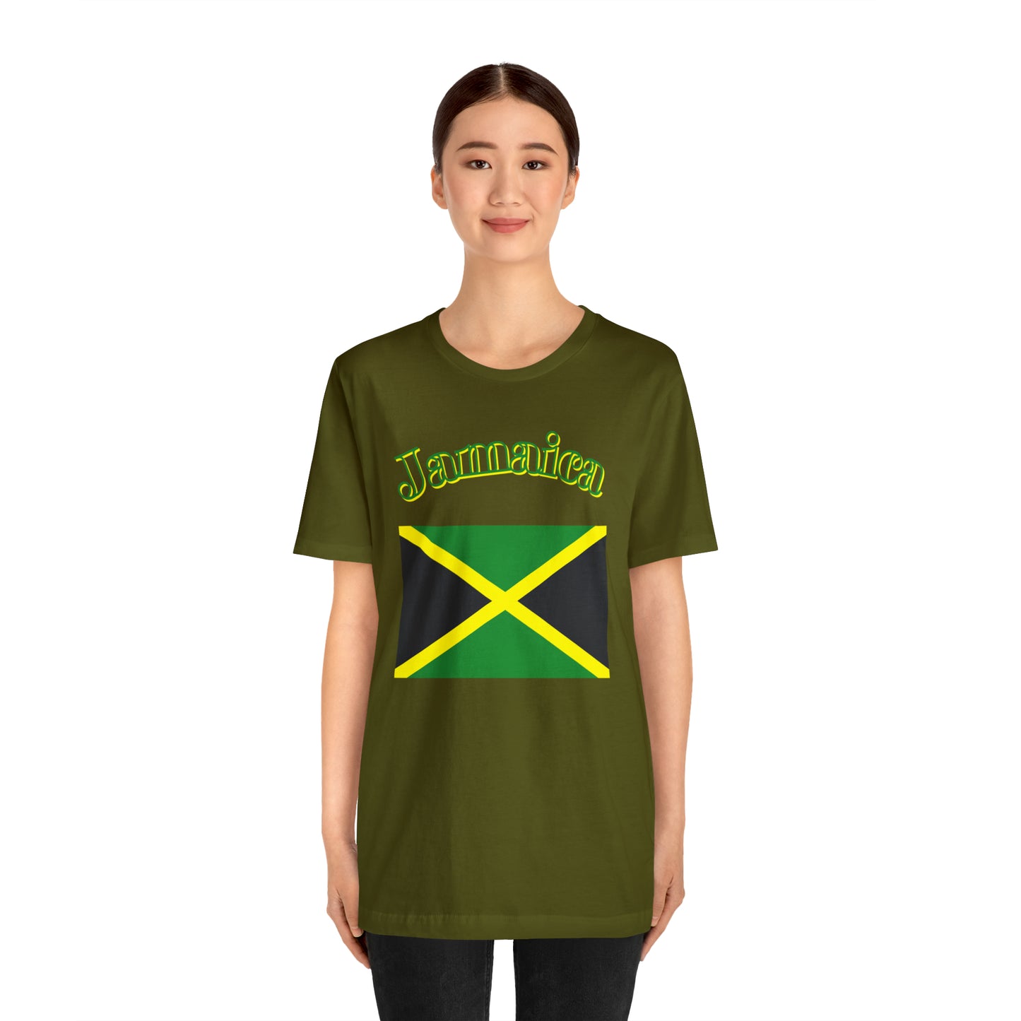 Jamaica flag shirt Jamaican T-shirt positive vibes shirt good vibes tee island girls trip shirt bohemian top Christmas gift for her for him