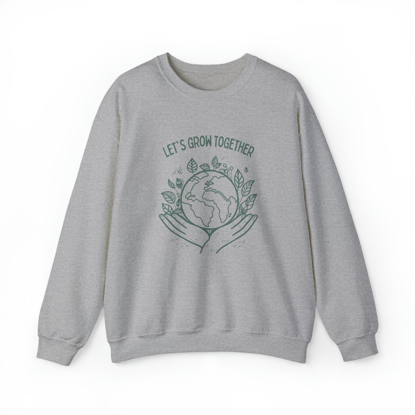 Let's grow together sweater plant lover sweater save the planet sweashirt birthday gift Christmas gifts Sweatshirt Gift for him Gift for her
