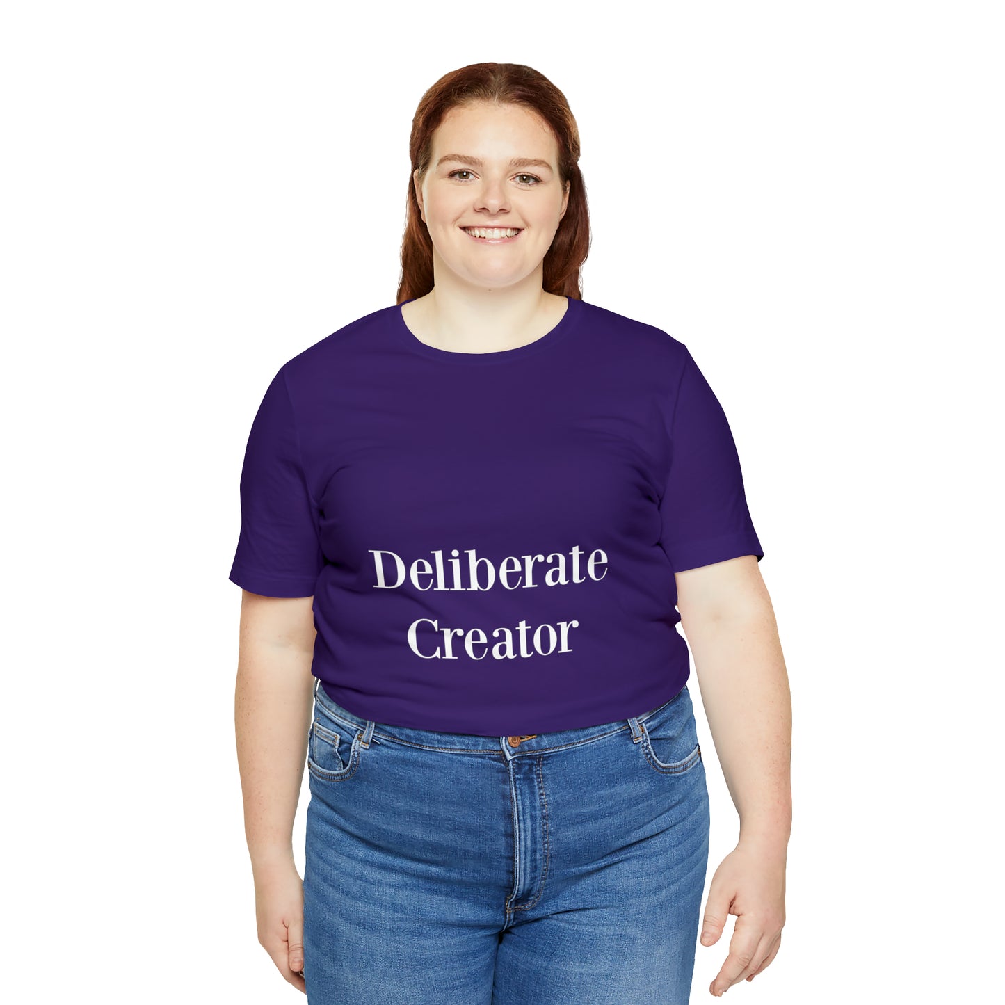 Deliberate creator tee,  Unisex Jersey Short Sleeve Tee