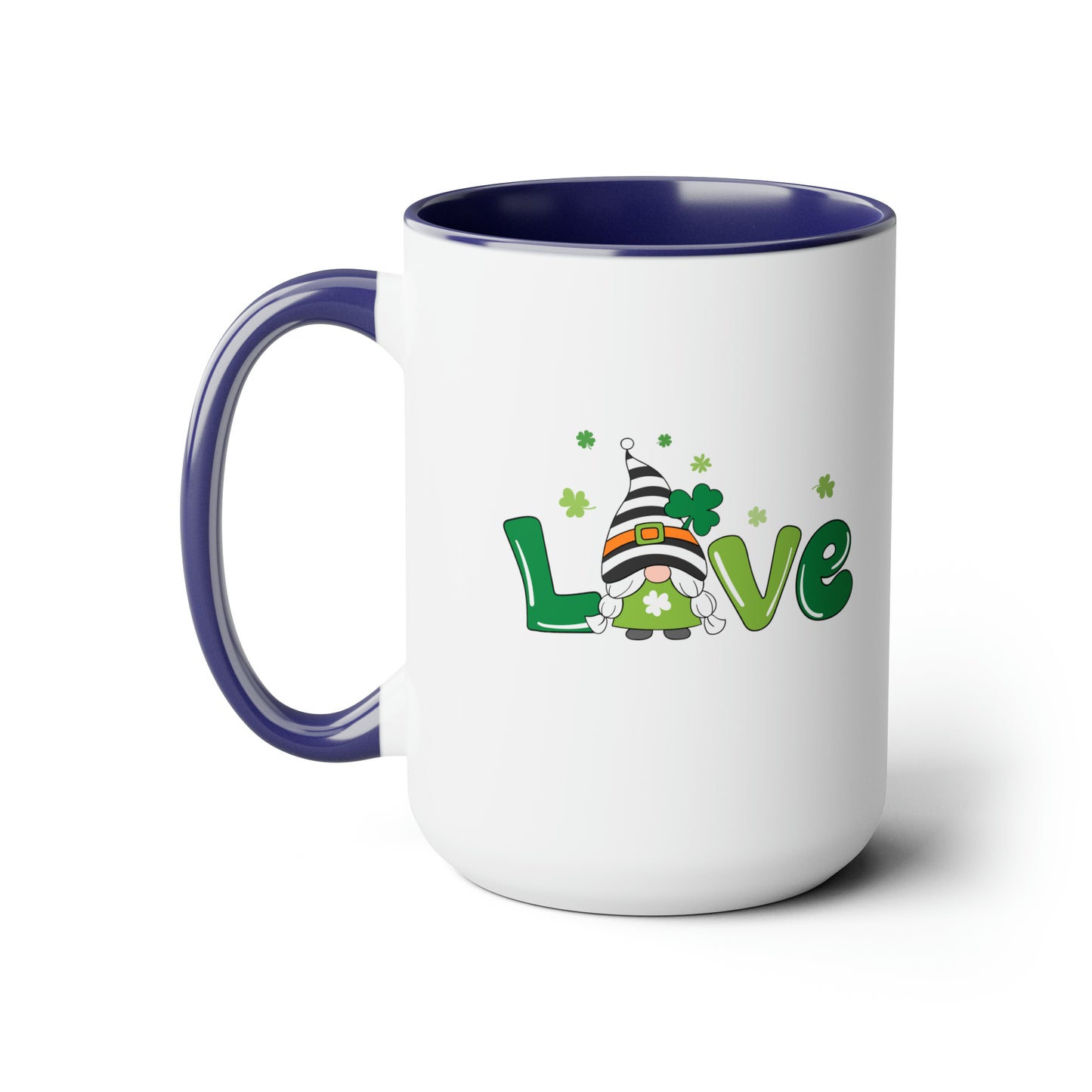 Gnome love mug Irish Love mug st Patrick's Day mug Valentines Day gift for her Coffee gift for him gift for her Mug wife Coffee tea 15oz