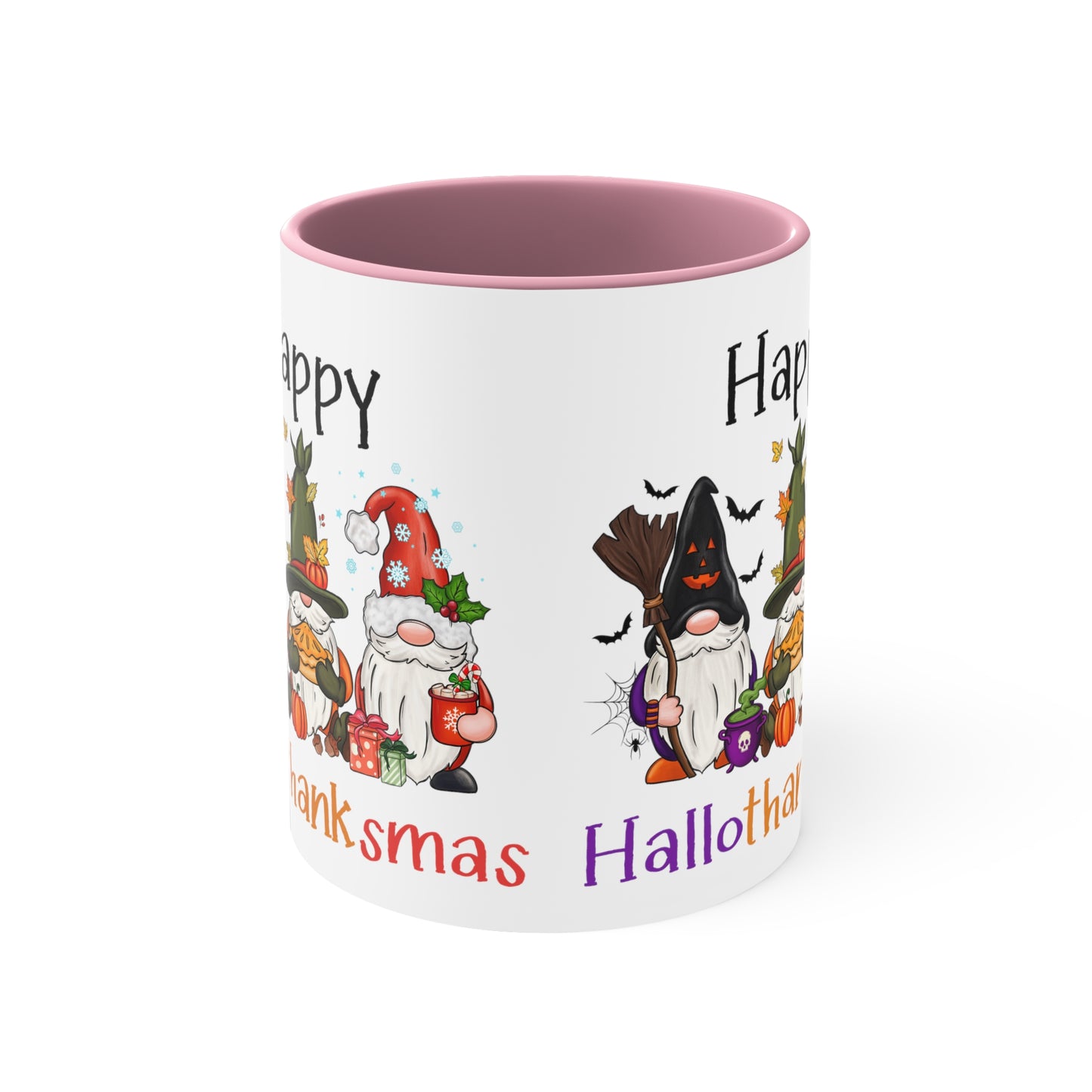 Gnome lover gift Halloween Mug Happy Hallothanksmas Spooky Teacher gift Appreciation mug gift coffee mug gift for her gift for him 11oz