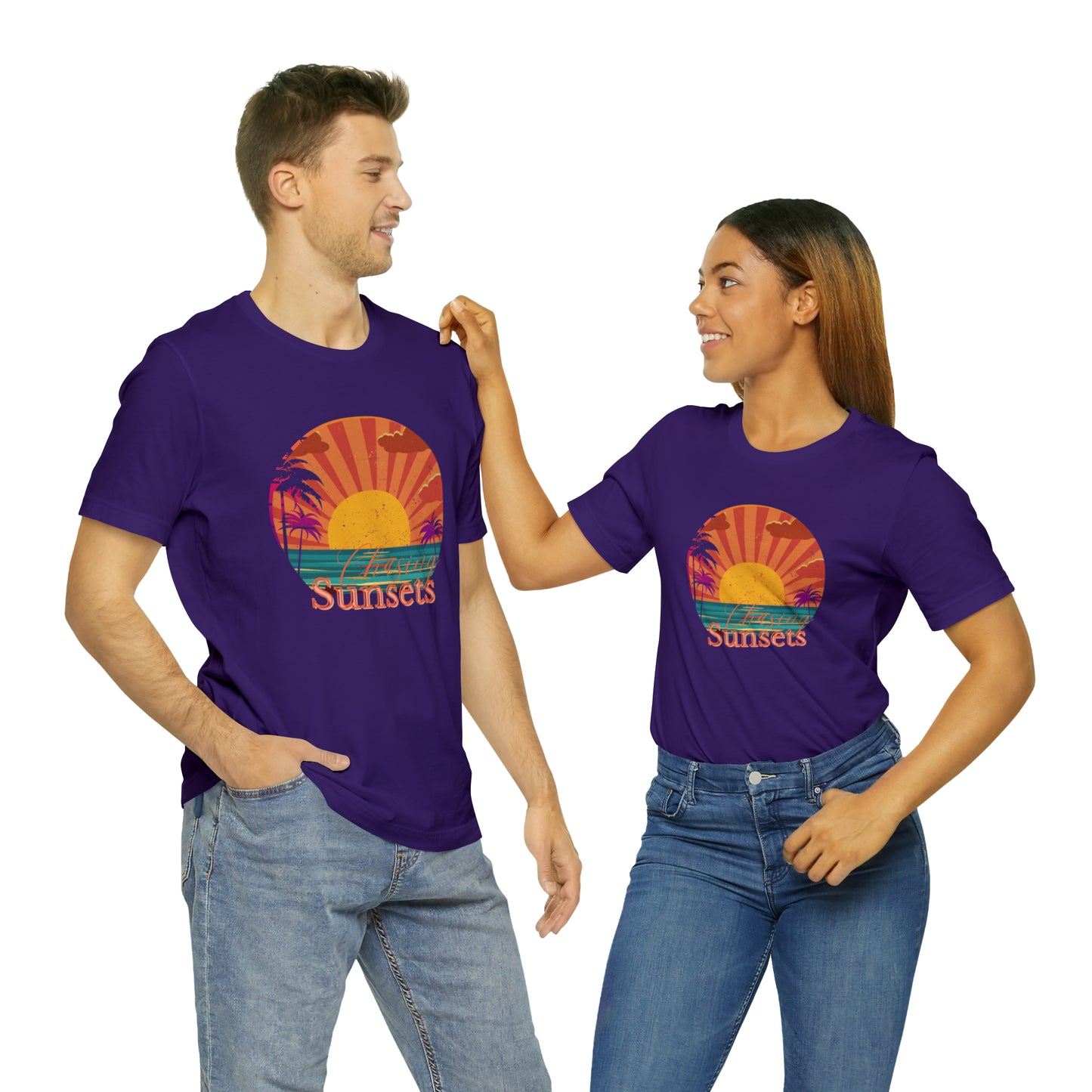 Chasing Sunsets shirt Adventurer shirt Good vibes only T shirt gift for her gift for him vacation shirt best friend