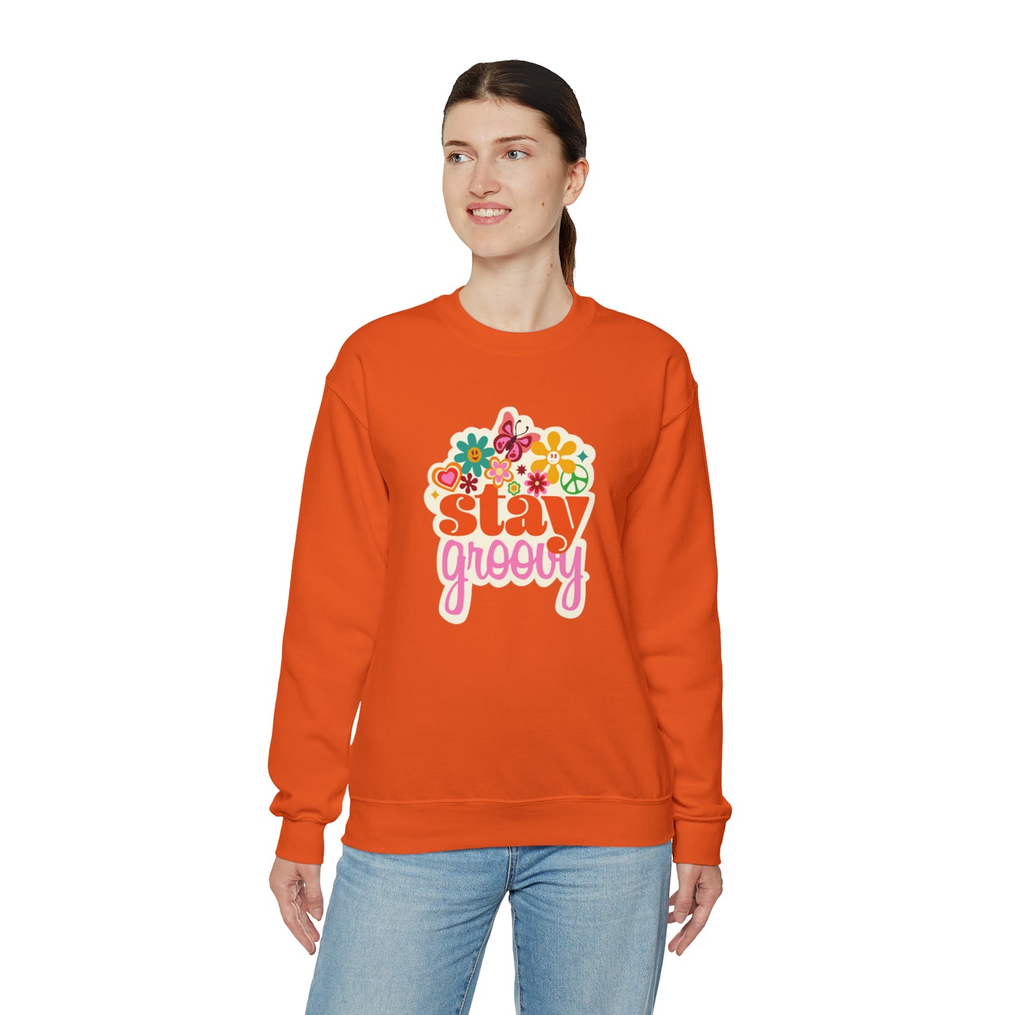 Stay Groovy sweatshirt, good vibes sweater, love inspire sweatshirt mode sweater, Homeschooling sweatshirt mom shirt, shirt unisex gift