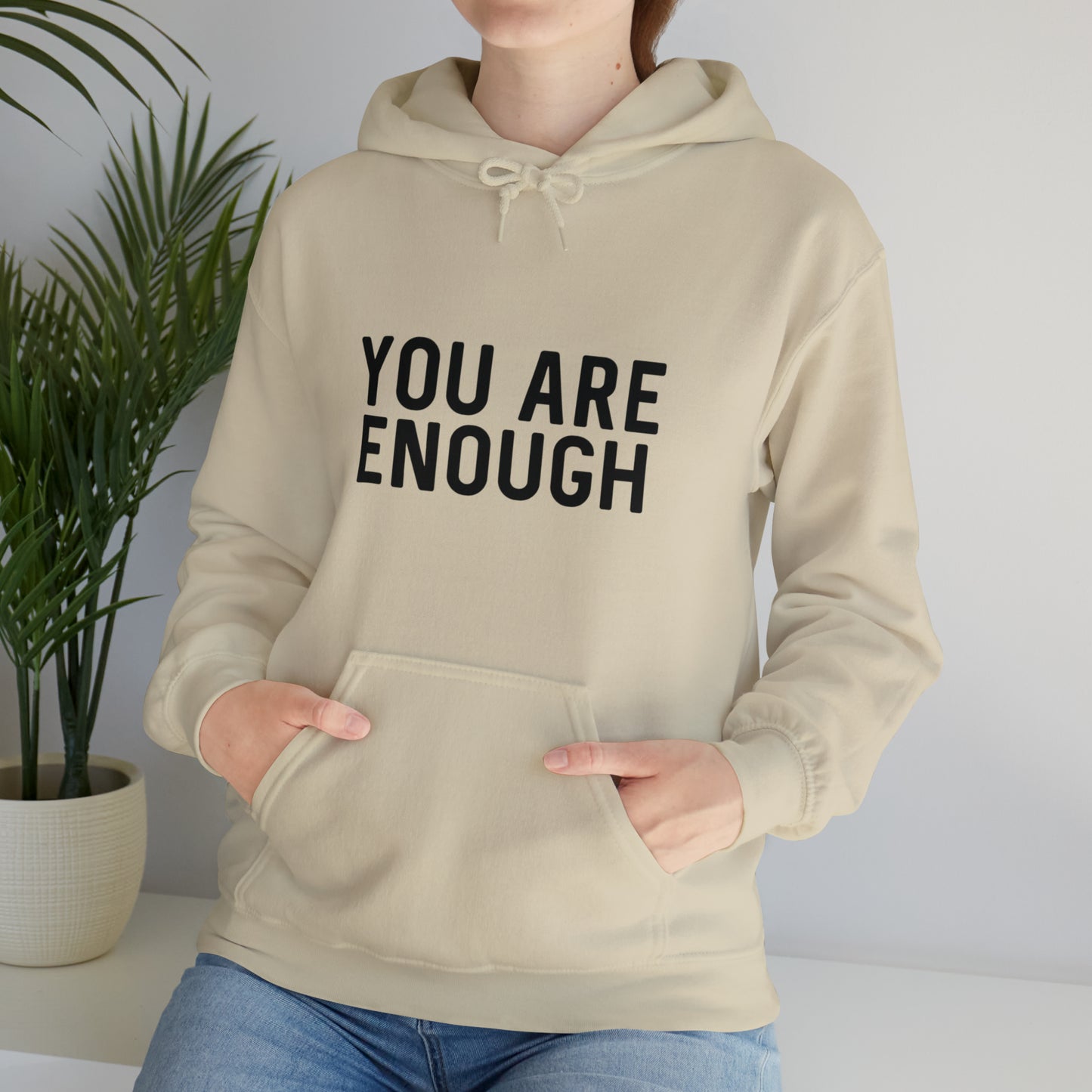 You are enough hoodie motivational sweater yogawear best friend gift mental health gift Teach hoodie, Teacher mode Hoodie Christmas Sweater,