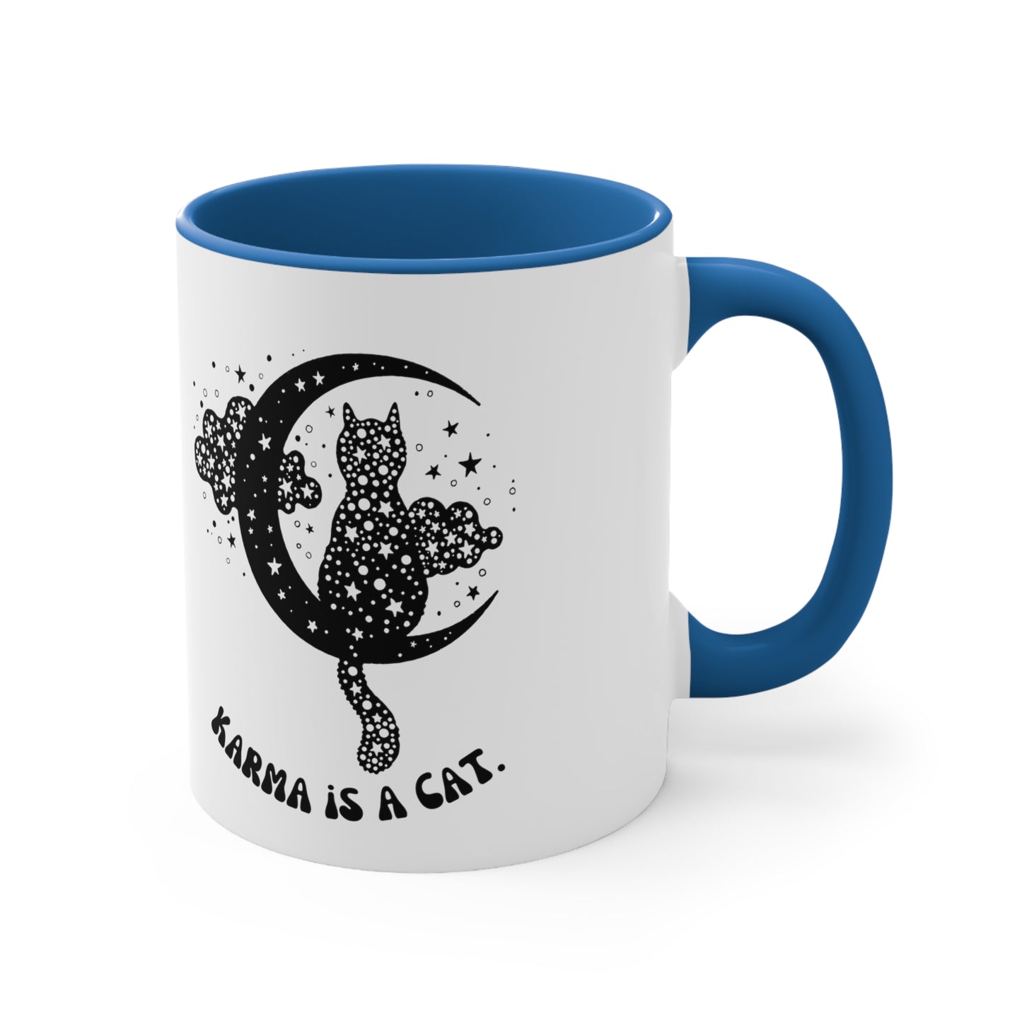 Karma is a cat mug best friend gift for her gift for him Birthday gift coffee mug tea gift for cat lover bestie valentinesday gift Christmas