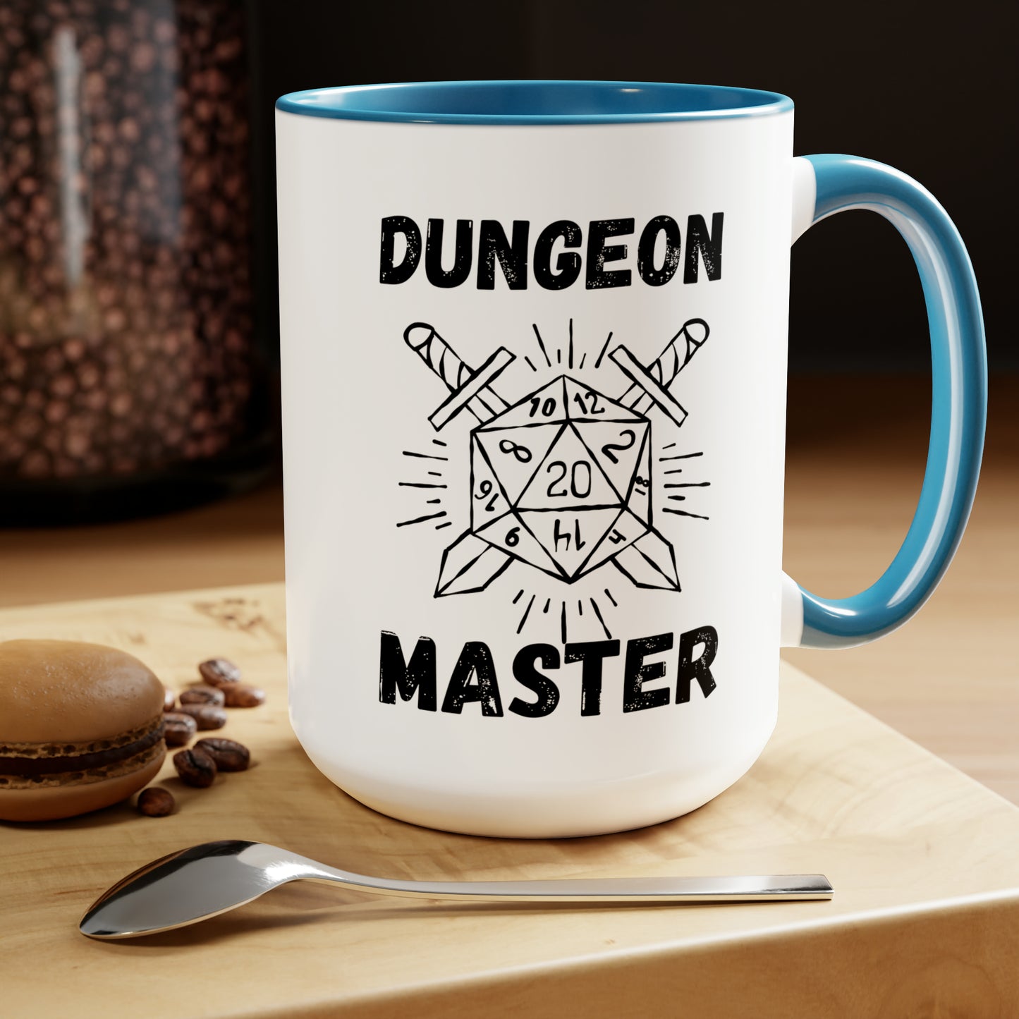 Master dungeon mug love you dad sister gift Coffee Mug pregnancy reveal gift heart mug gift for her Mug wife Coffee tea 15oz