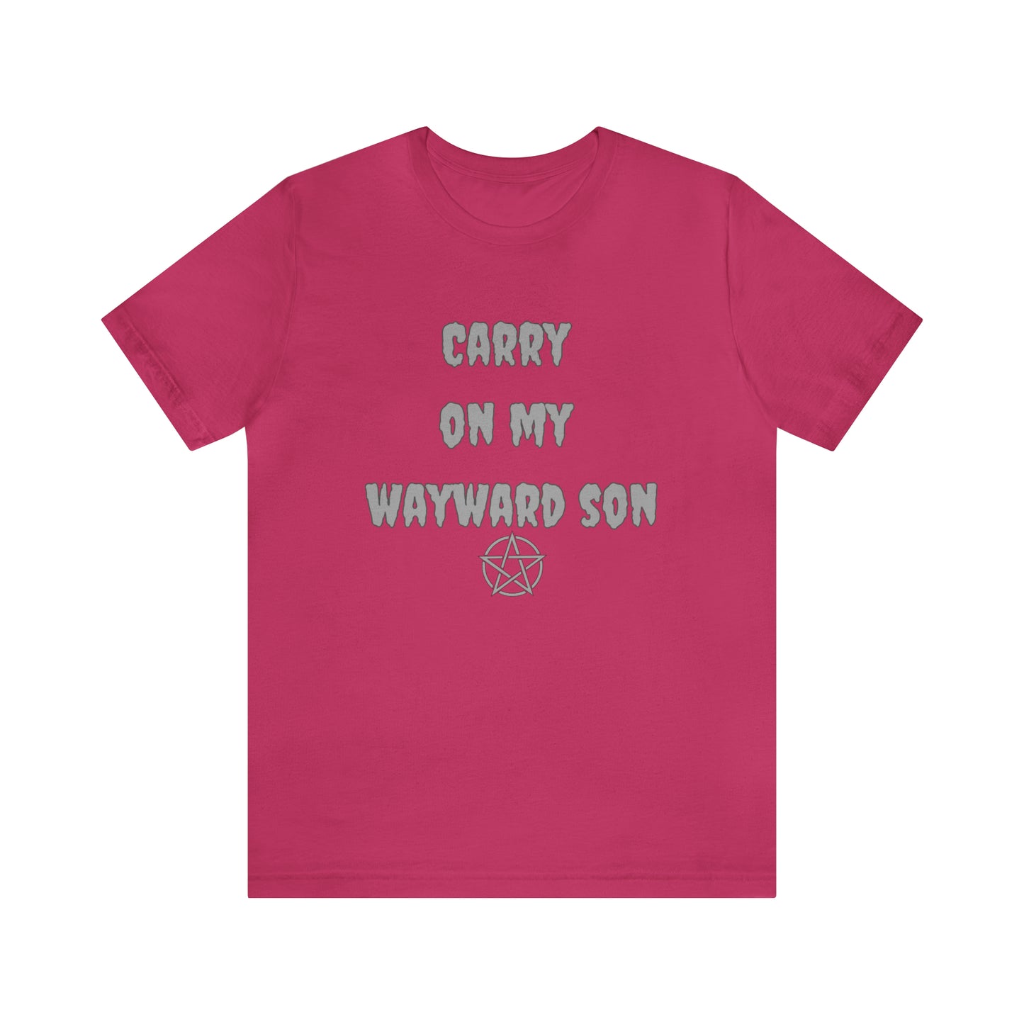 Supernatural shirts Carry on my wayward son gift shirts, Father's day gifts,gift for Dad vacation shirt, best friend, Christmas gift