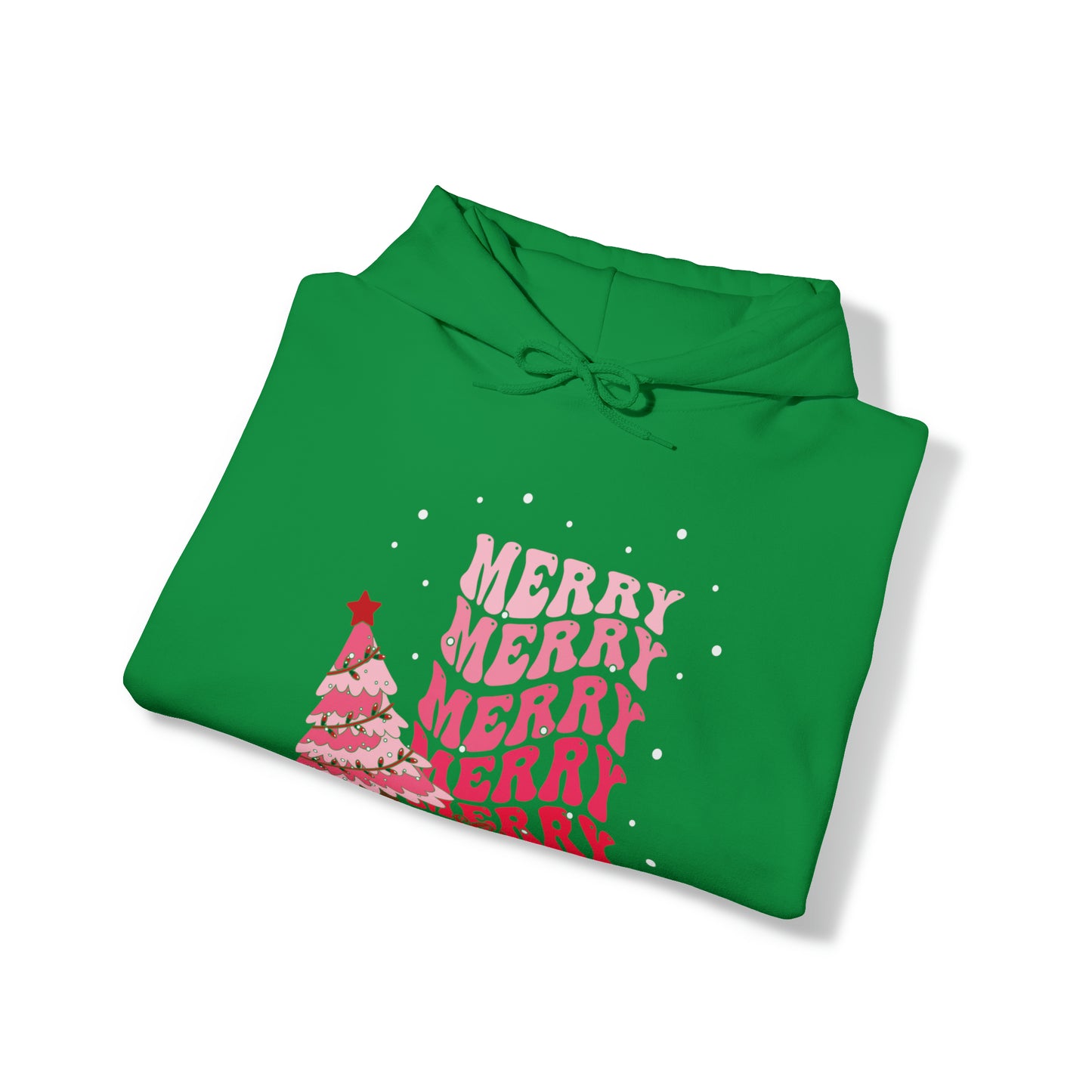 Festive AF hoodie blue Merry Bright Christmas Sweatshirt for Women Men Christmas Sweater Holiday Christmas gift for her gift for him