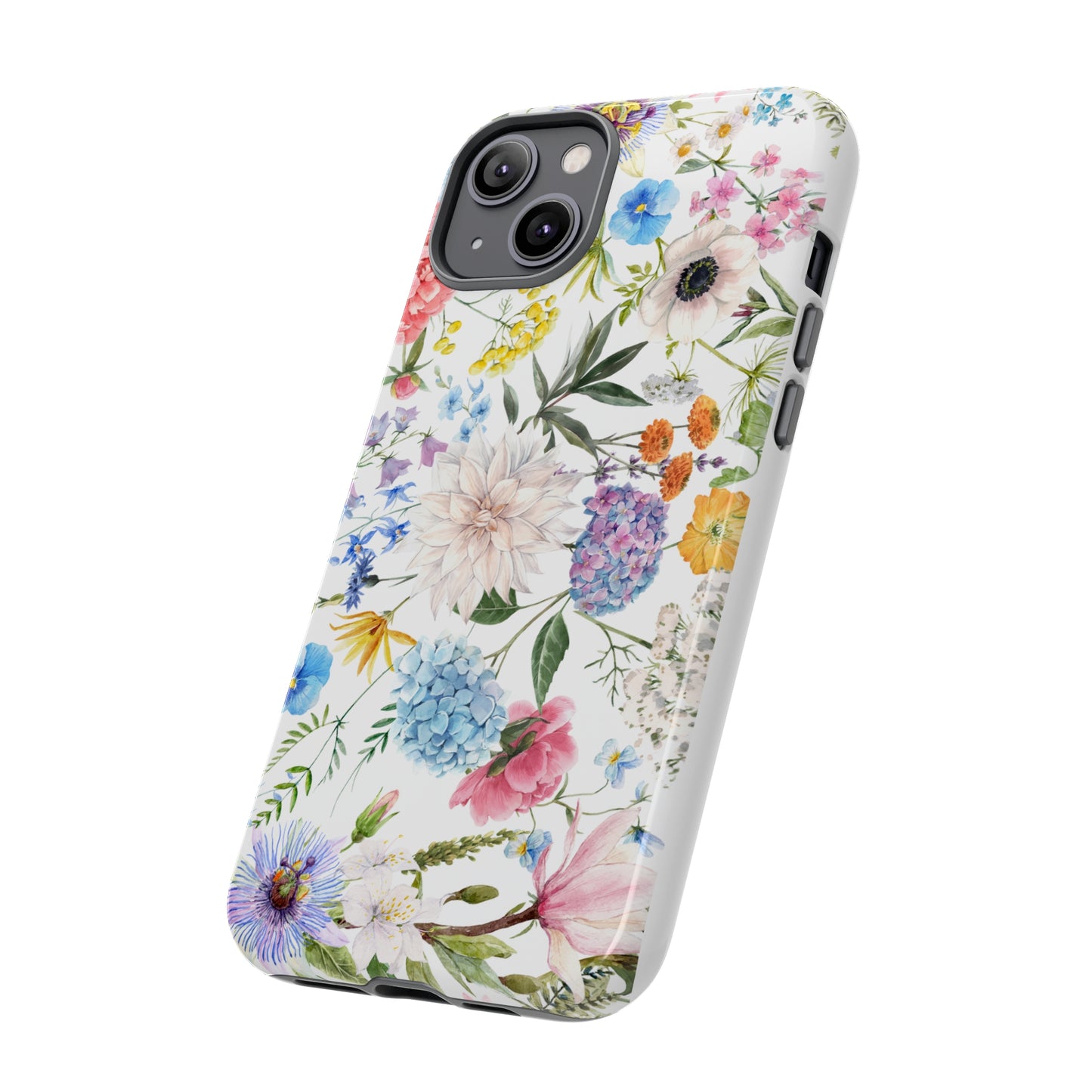 Floral phone case mother's day gift best friend gift for her gift for him flower cell phone cases Tough Cases