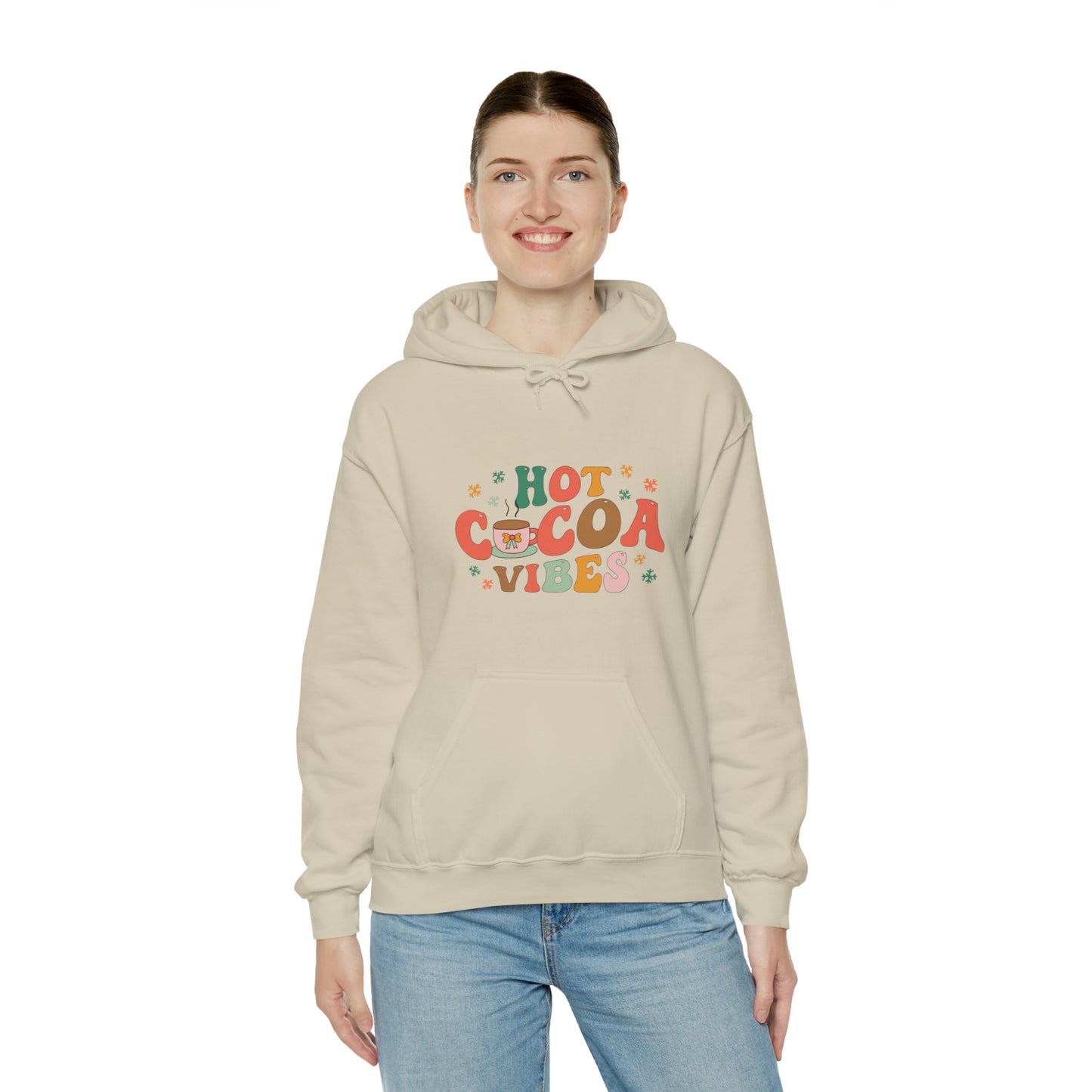 Hot cocoa vibes hoodie, autumn vibes Halloween Sweatshirt,Halloween Sweatshirt, spooky T Shirt,Retro Halloween Sweater,Christmas gift