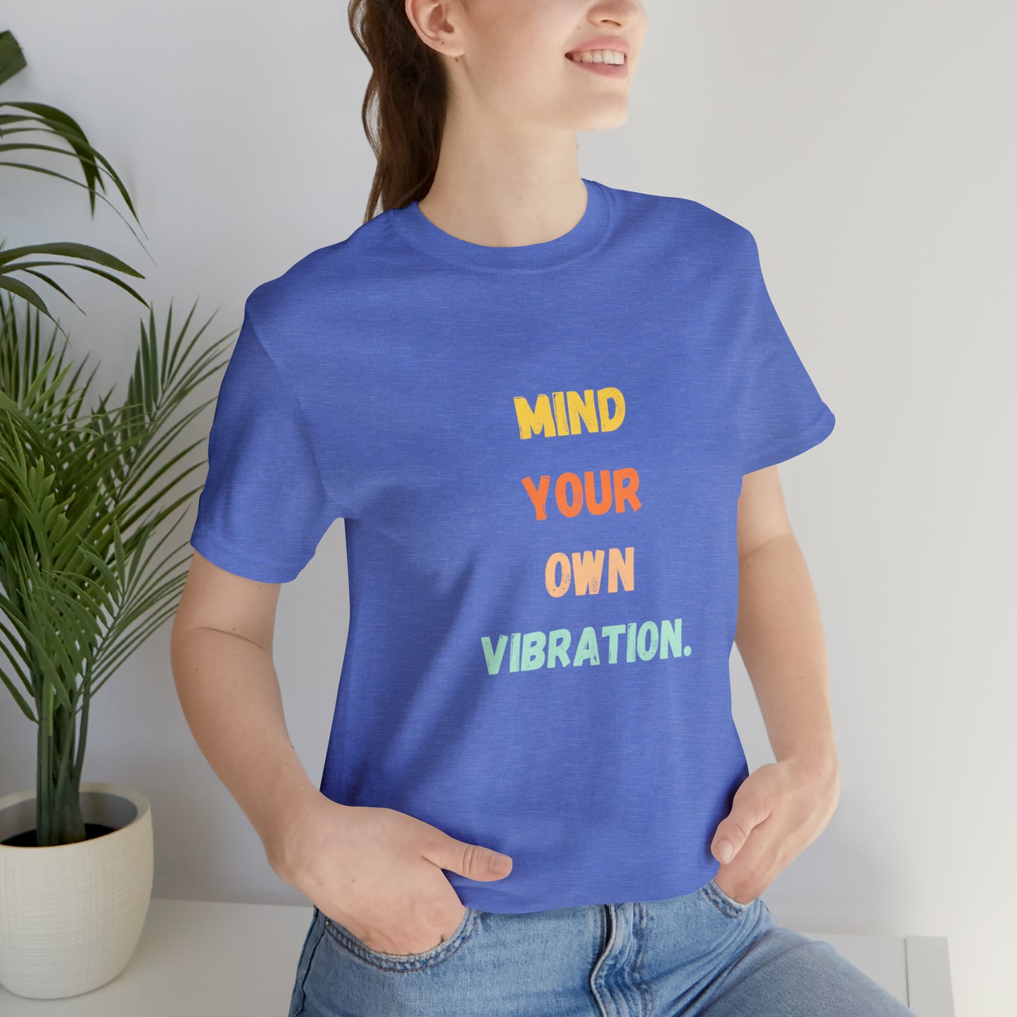 Spiritual shirt Mind your own vibration t-shirt Zen gift for her gift for him yogawear meditation gifts best friend Christmas gift