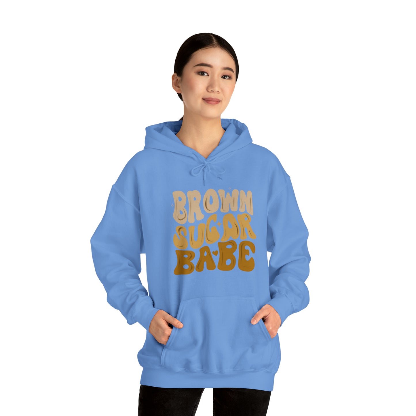 Brown sugar babe hoodie, gift for her, best friend gift, birthday vacation, Unisex Heavy Blend Hooded Sweatshirt
