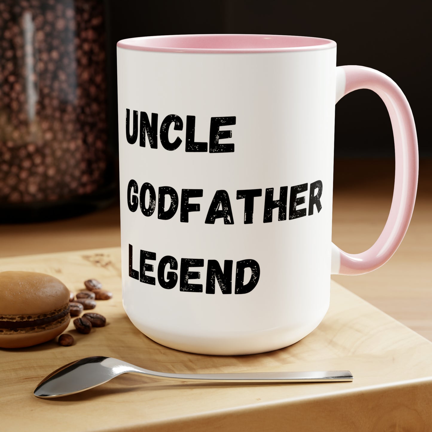 Uncle godfather mug the man the myth the legend mug Daddy mug love you dad gift Coffee Mug gift heart mug gift for her Mug Coffee tea