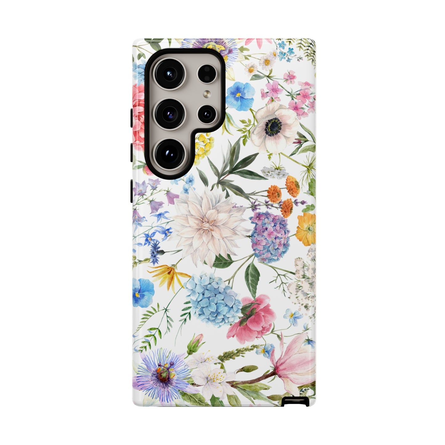 Floral phone case mother's day gift best friend gift for her gift for him flower cell phone cases Tough Cases