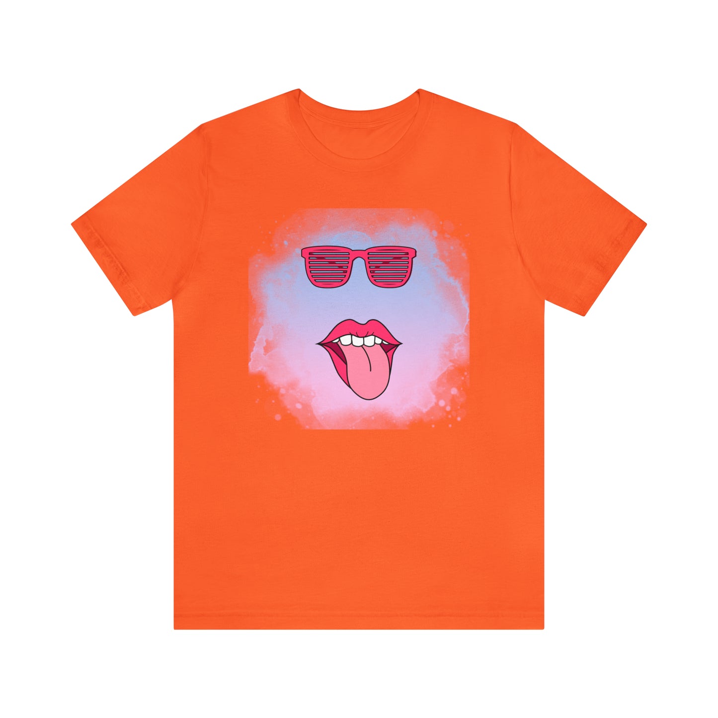 Lip Sunglasses t-shirt, Bubble gum kiss shirt,Pink Gum Shirt,Galantine gift travel shirt,best friend trip,girls vacation trip, Unisex Jersey