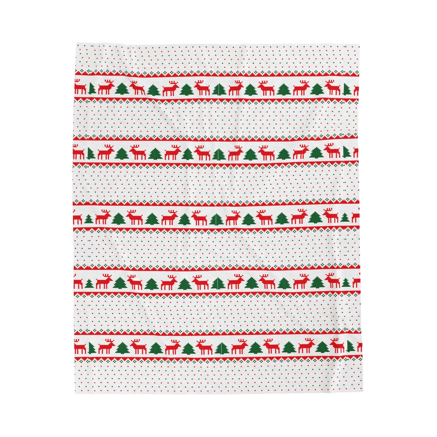 Reindeer Christmas Blanket holiday christmas tree blanket christmas movie watching blanket Merry christmas  blanket Velveteen Plush Blanket