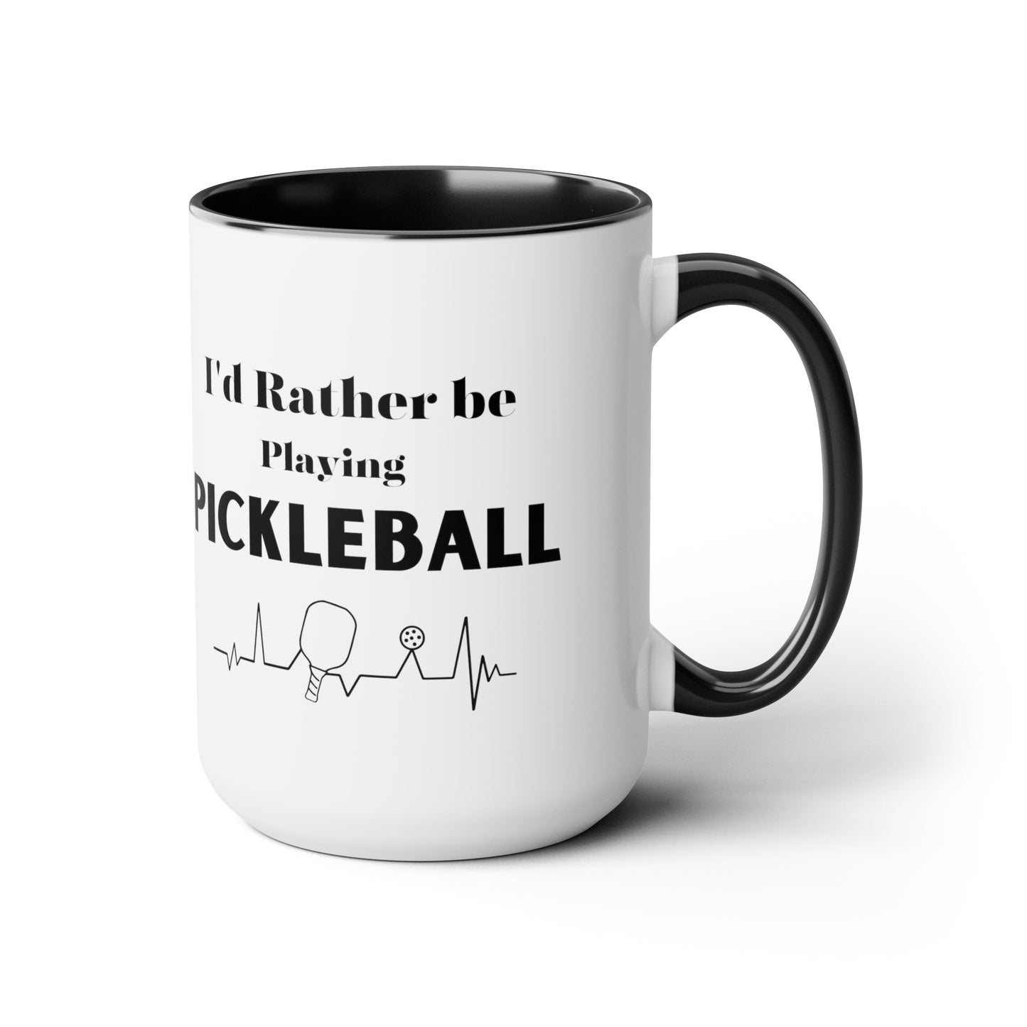 I'd rather be playing pickleball mug pickleball lover Daddy mug gift for her gift for him Coffee Mug pregnancy reveal gift wife Coffee tea