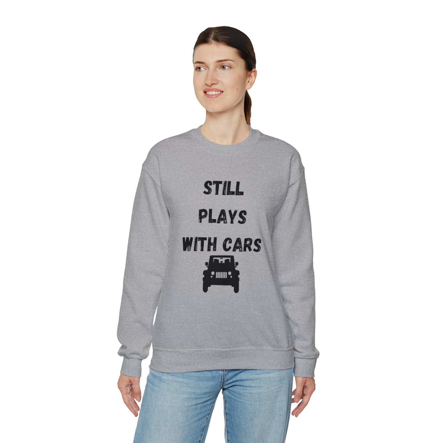 Funny unisex sweatshirt, Still Plays with cars shirt, I'll be In The Garage Shirt, Fathers Day Gift, Dad shirt, Husband birthday Gift,