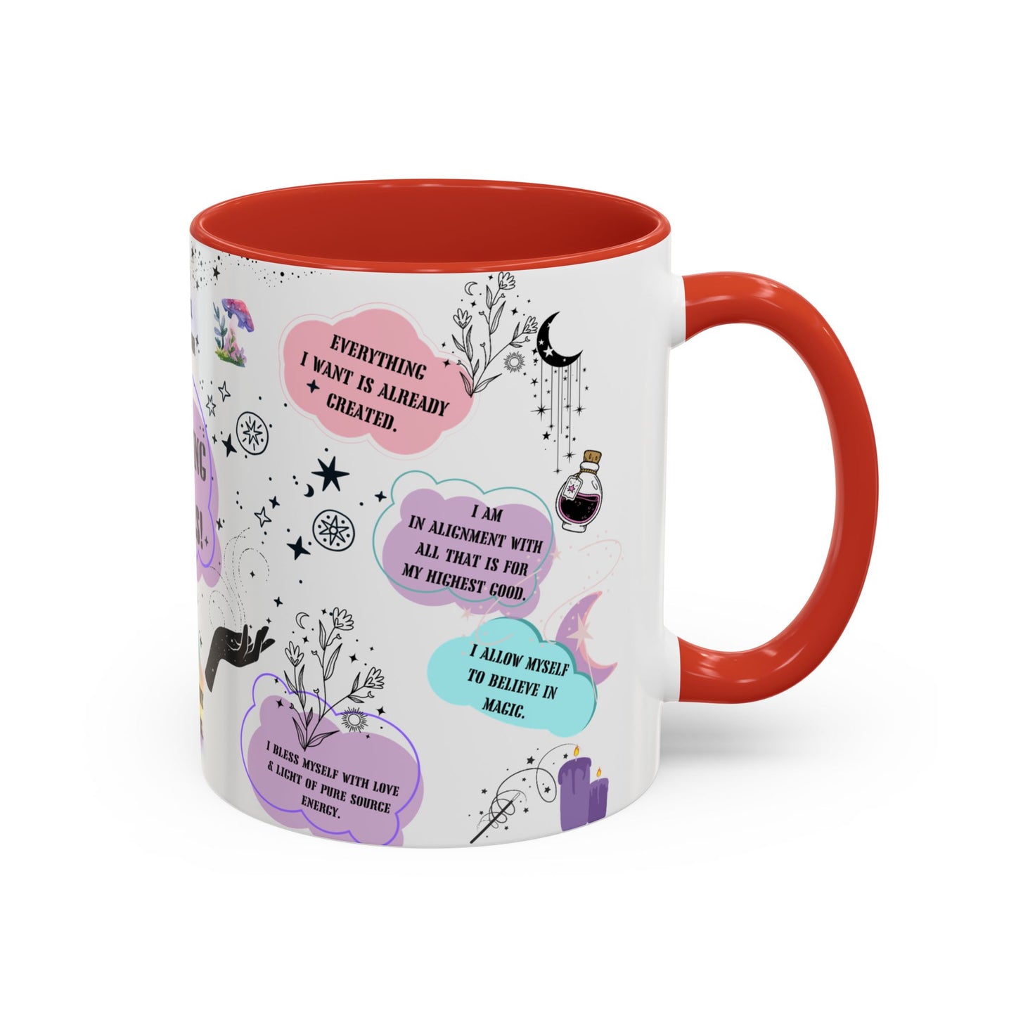 Morning spells mug morning affirmations mug witchy christmas gift coven mug Witches mug Halloween mug wicked mug bestie Gift Mug coffee