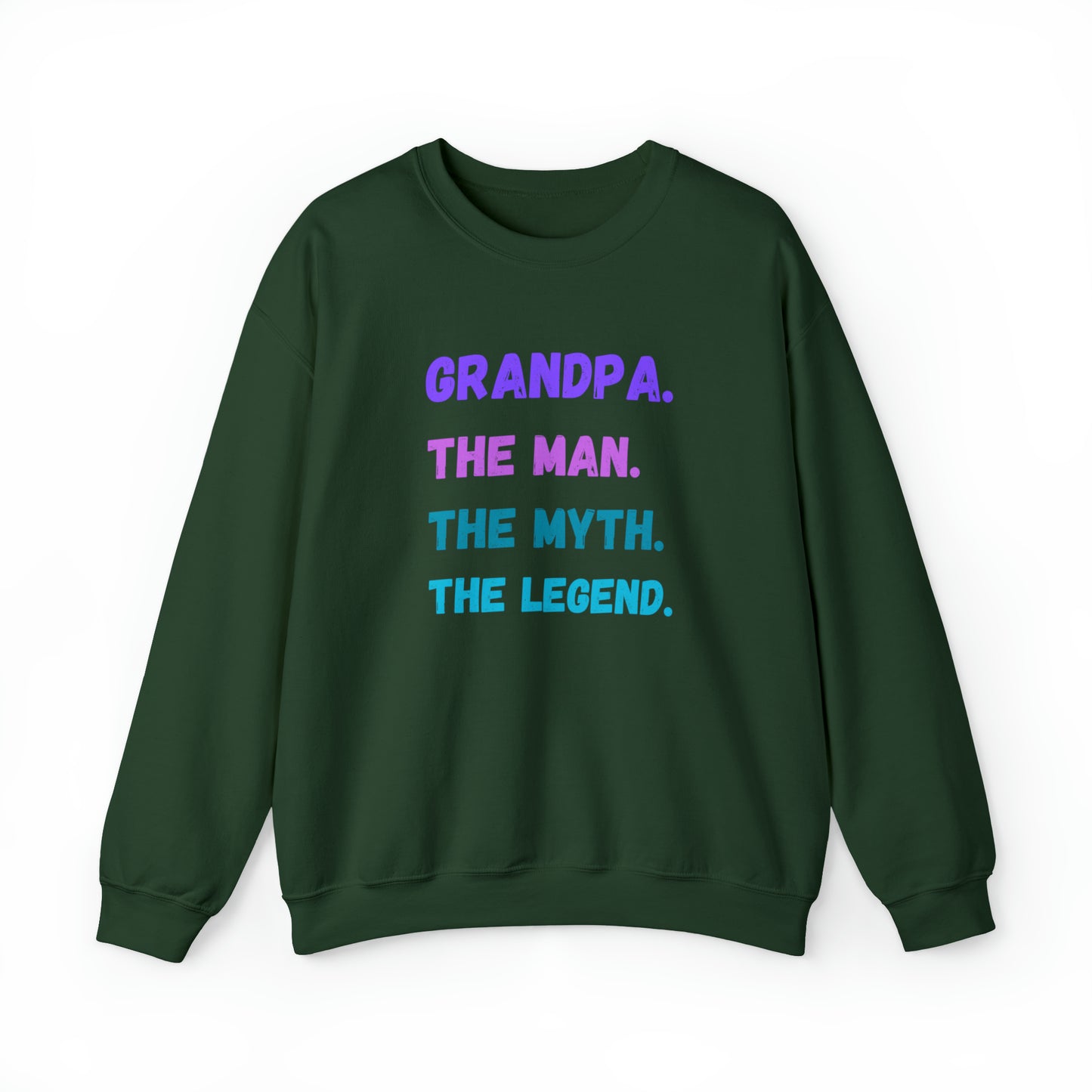 Grandpa the man the myth the legend sweatshirt gift for Dad and me shirts Father's day gifts best friend sweater Christmas gift for dad