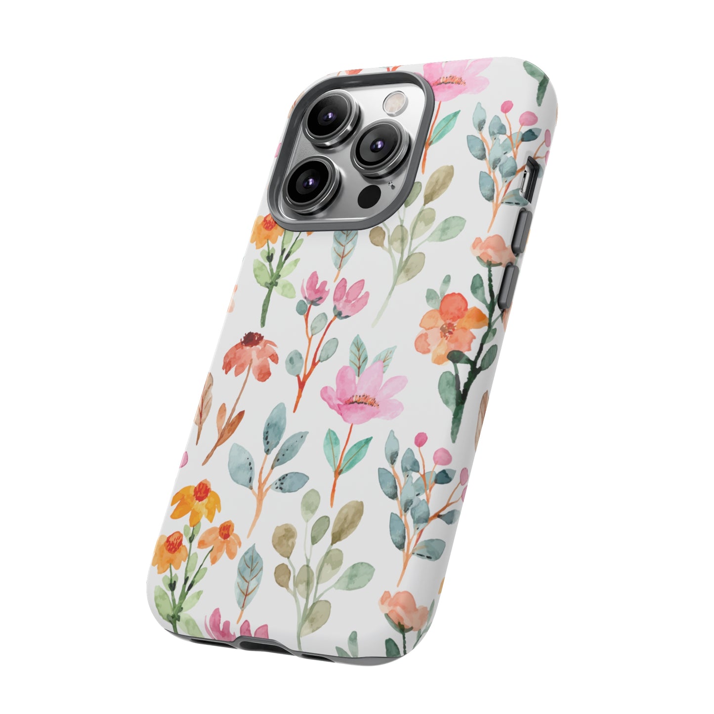 Floral phone case mother's day gift best friend gift for her gift for him flower cell phone cases Tough Cases