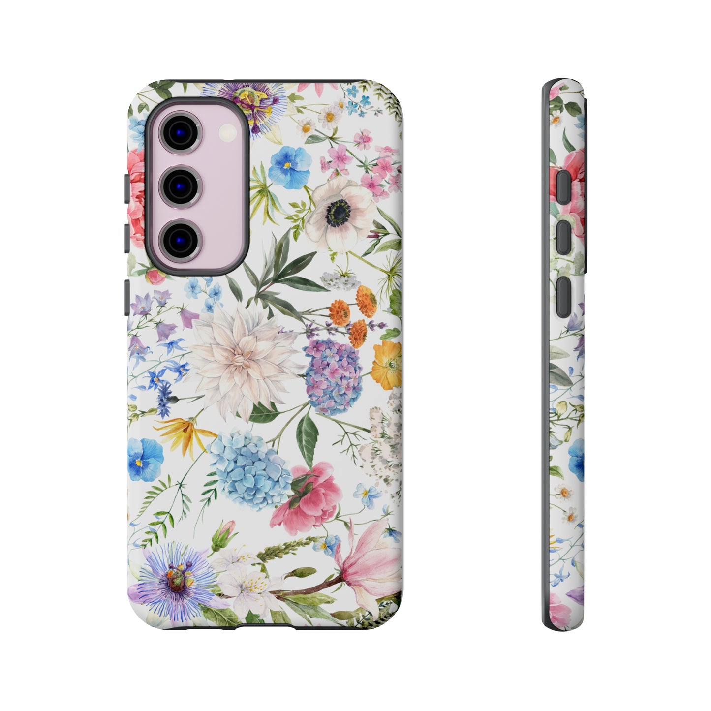 Floral phone case mother's day gift best friend gift for her gift for him flower cell phone cases Tough Cases