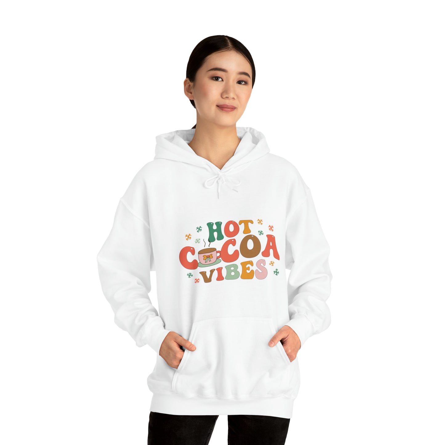 Hot cocoa vibes hoodie, autumn vibes Halloween Sweatshirt,Halloween Sweatshirt, spooky T Shirt,Retro Halloween Sweater,Christmas gift