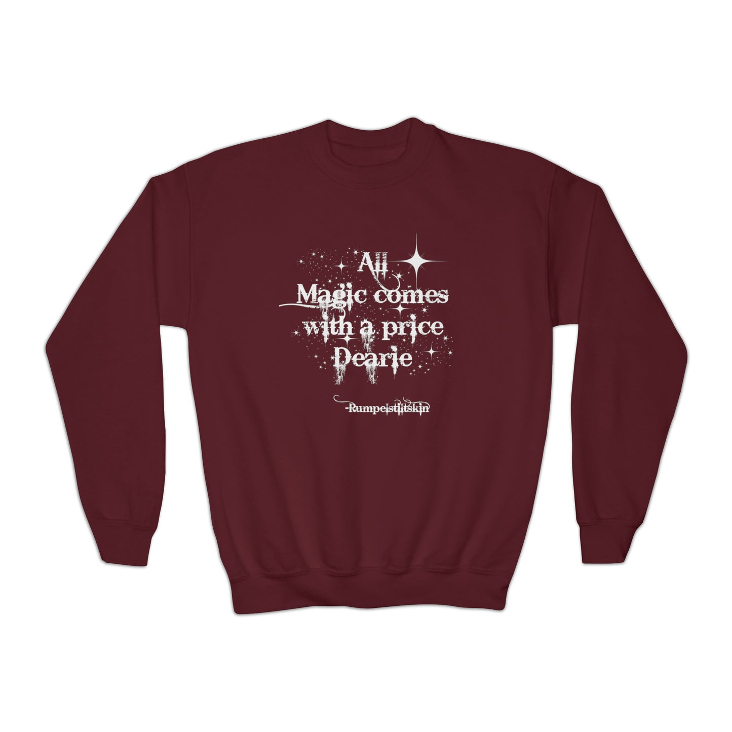 Once upon a time Youth Crewneck Sweatshirt