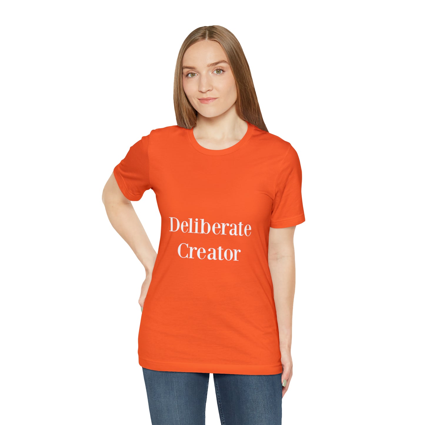 Deliberate creator tee,  Unisex Jersey Short Sleeve Tee