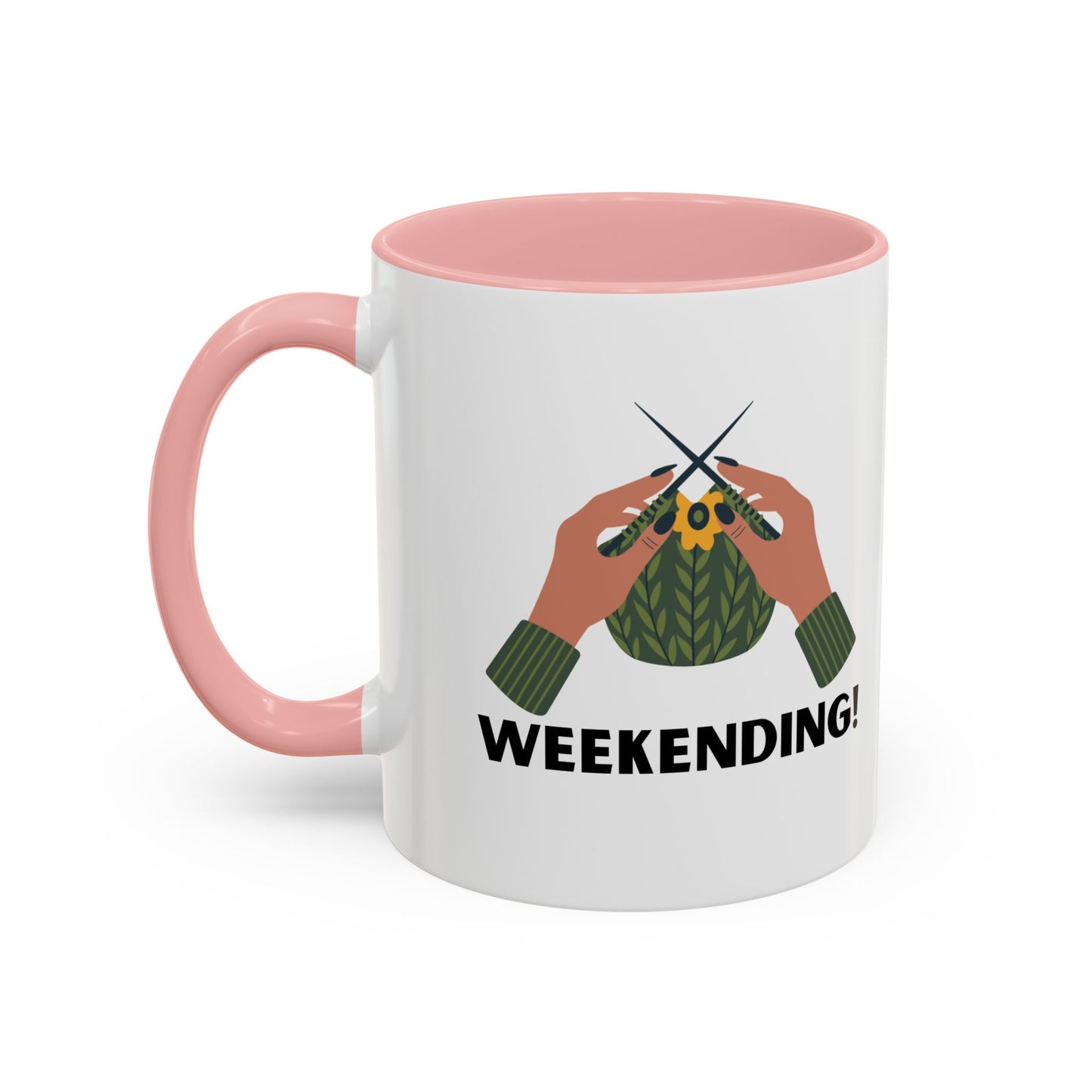 Knitting weekending mug coffee lover weekending vibes mug Coffee Mug swift Funny Coffee Cup Cat Lady Gift Cat Lover Gift Cat Mom christmas