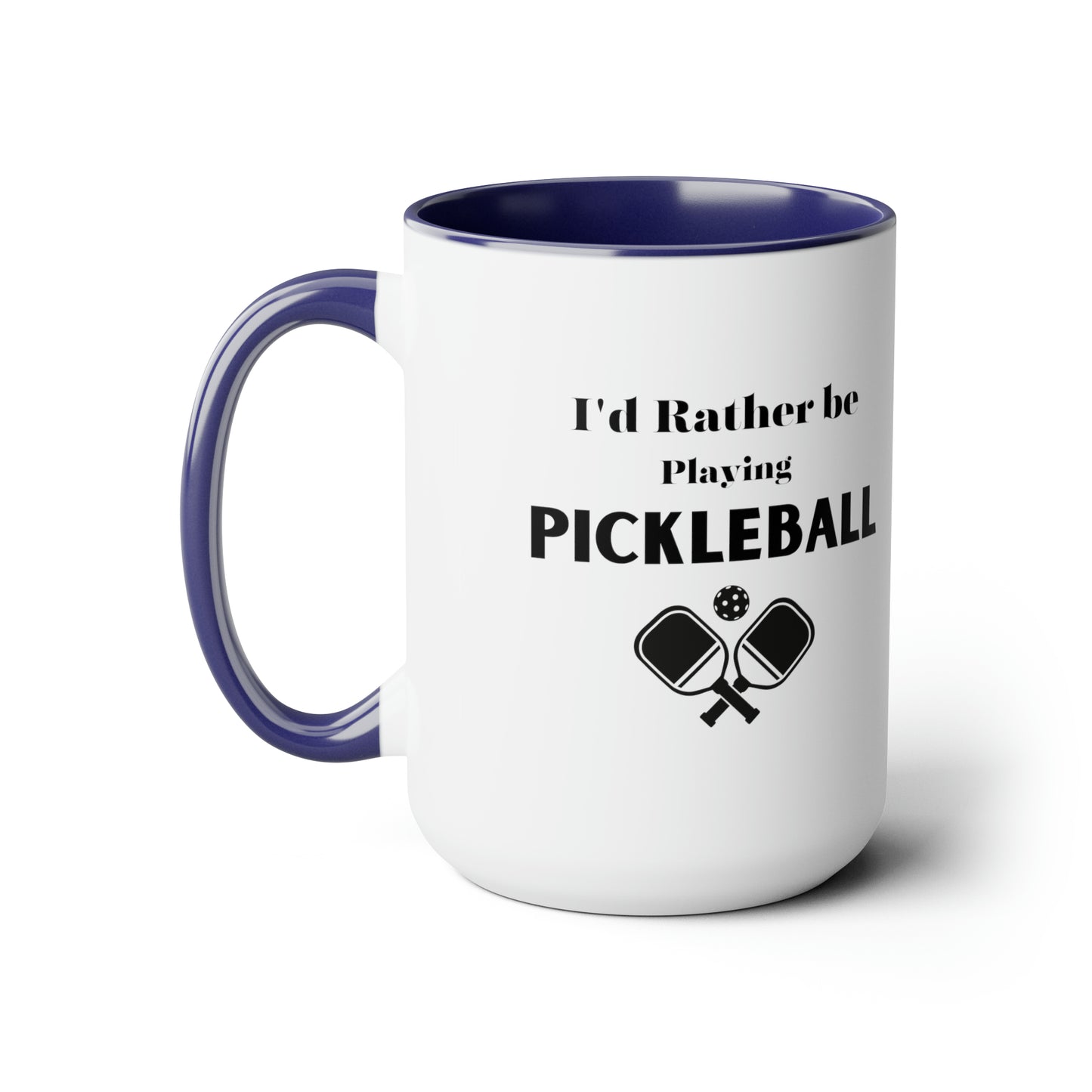 I'd rather be playing pickleball mug pickleball lover Daddy mug gift for her gift for him Coffee Mug pregnancy reveal gift wife Coffee tea