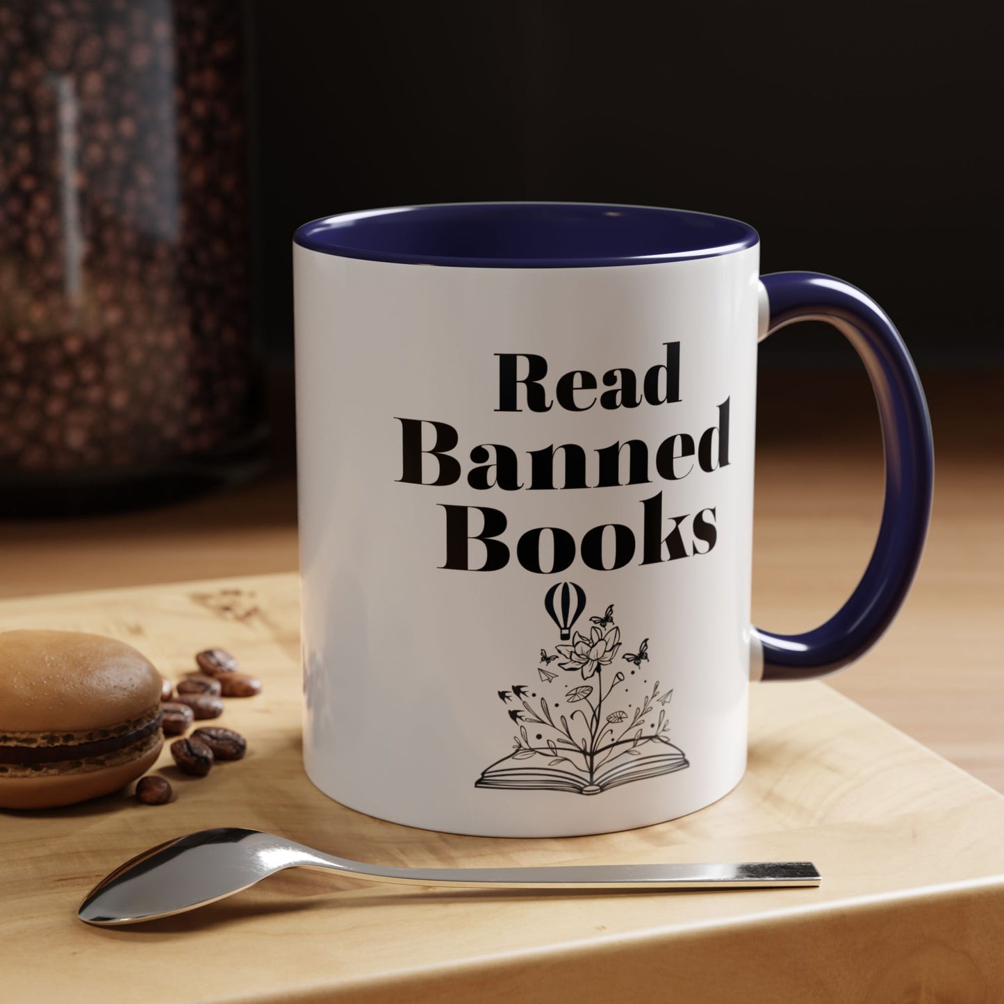 Read banned books mug book lover Coffee Mug Still In Bed Mug Funny Coffee Cup homeschooling mamaGift Cat Lover Gift christmas Gift