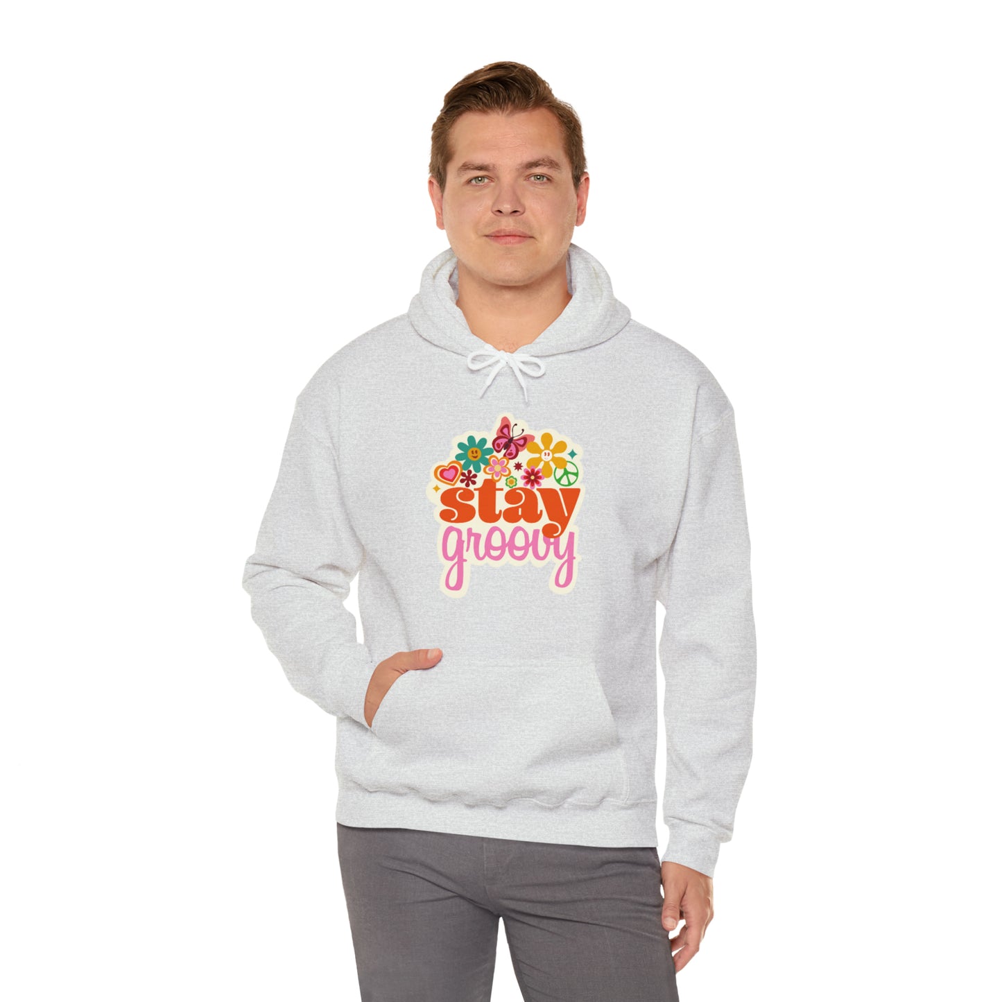 Stay Groovy Hoodie, Hippie Hoodie, good vibes hoodie, Fun Summer shirt, Birthday gift for her, Galantine gift for her,best friend gift, vac