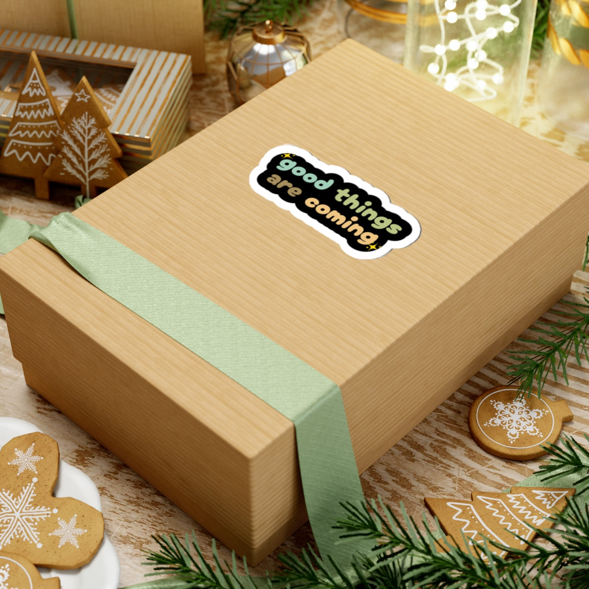 Good things are coming sticker Be the energy you want to attract sticker motivational sticker spiritual awareness sticker loved gift for her